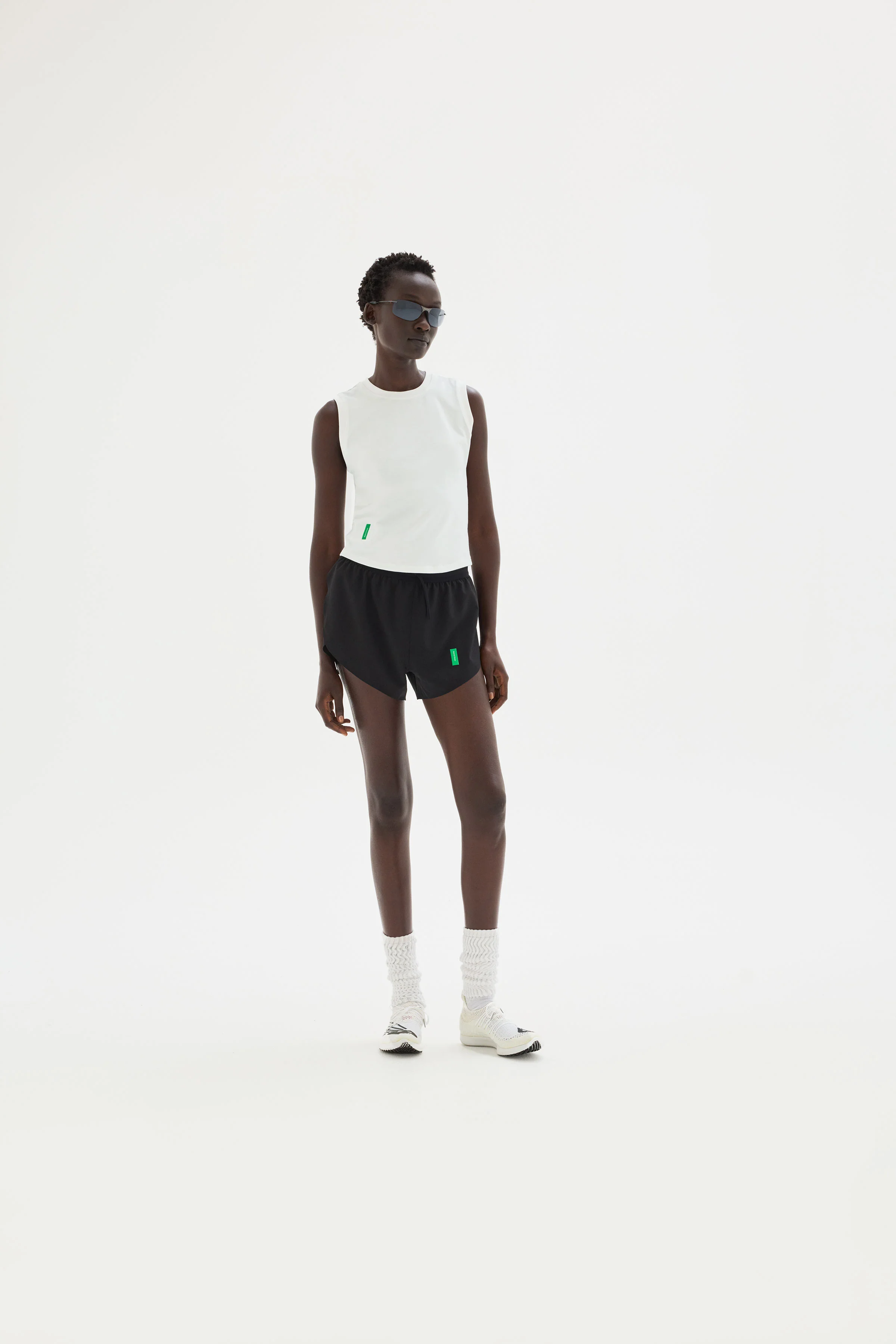 2" Split Shorts, Black - Image 3
