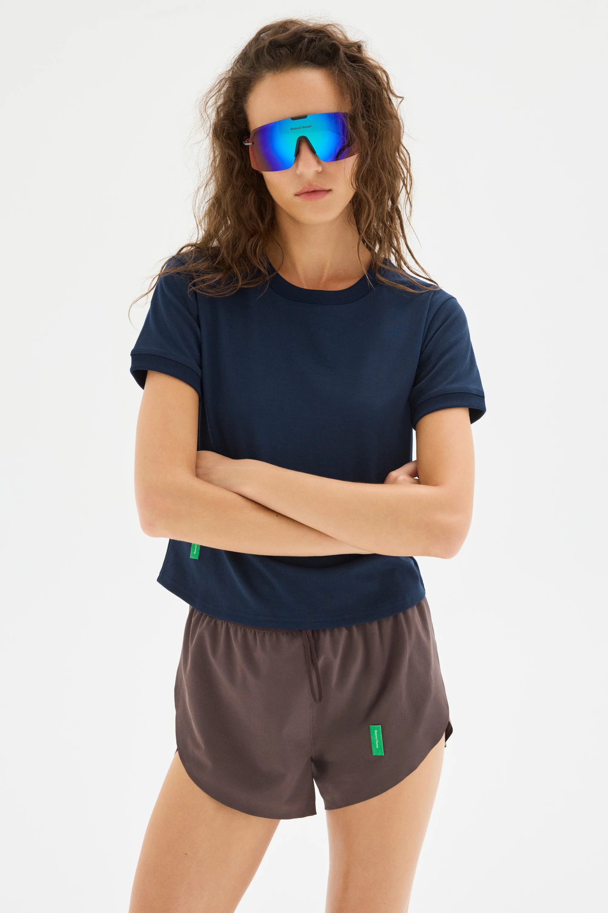 2" Split Shorts, Dark Taupe - Image 3