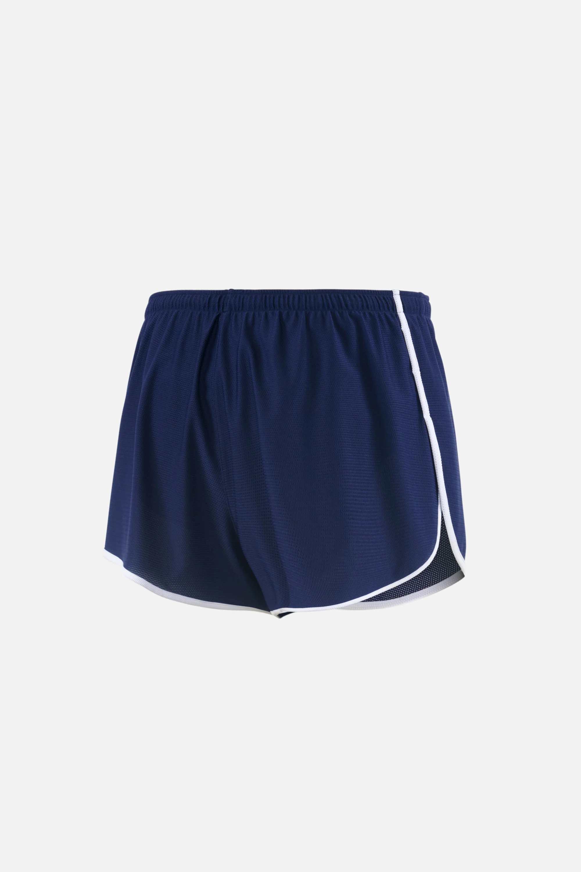 2in Mesh Race Shorts, Navy - Image 2