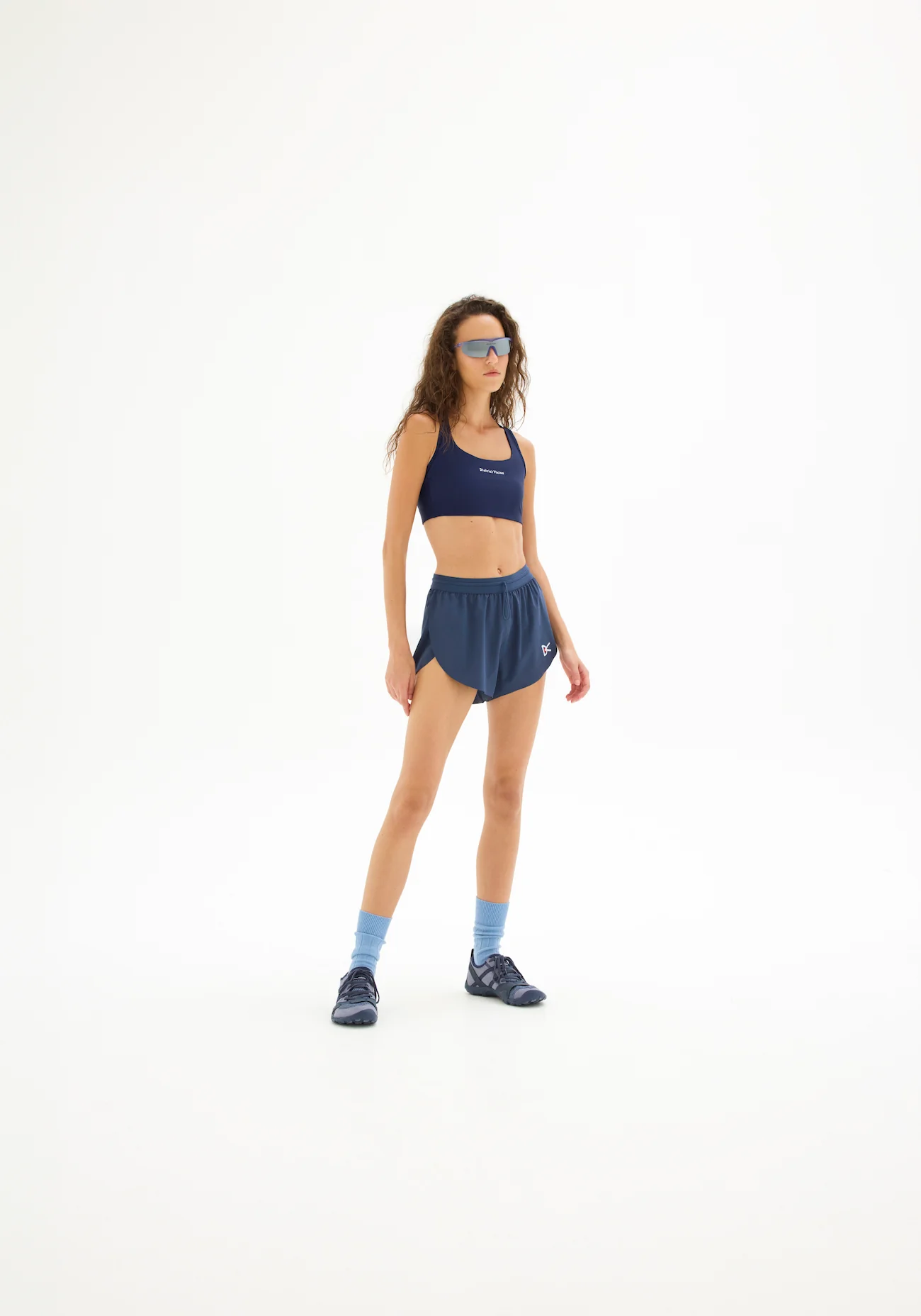2in Split Shorts, Pacific Blue - Image 3