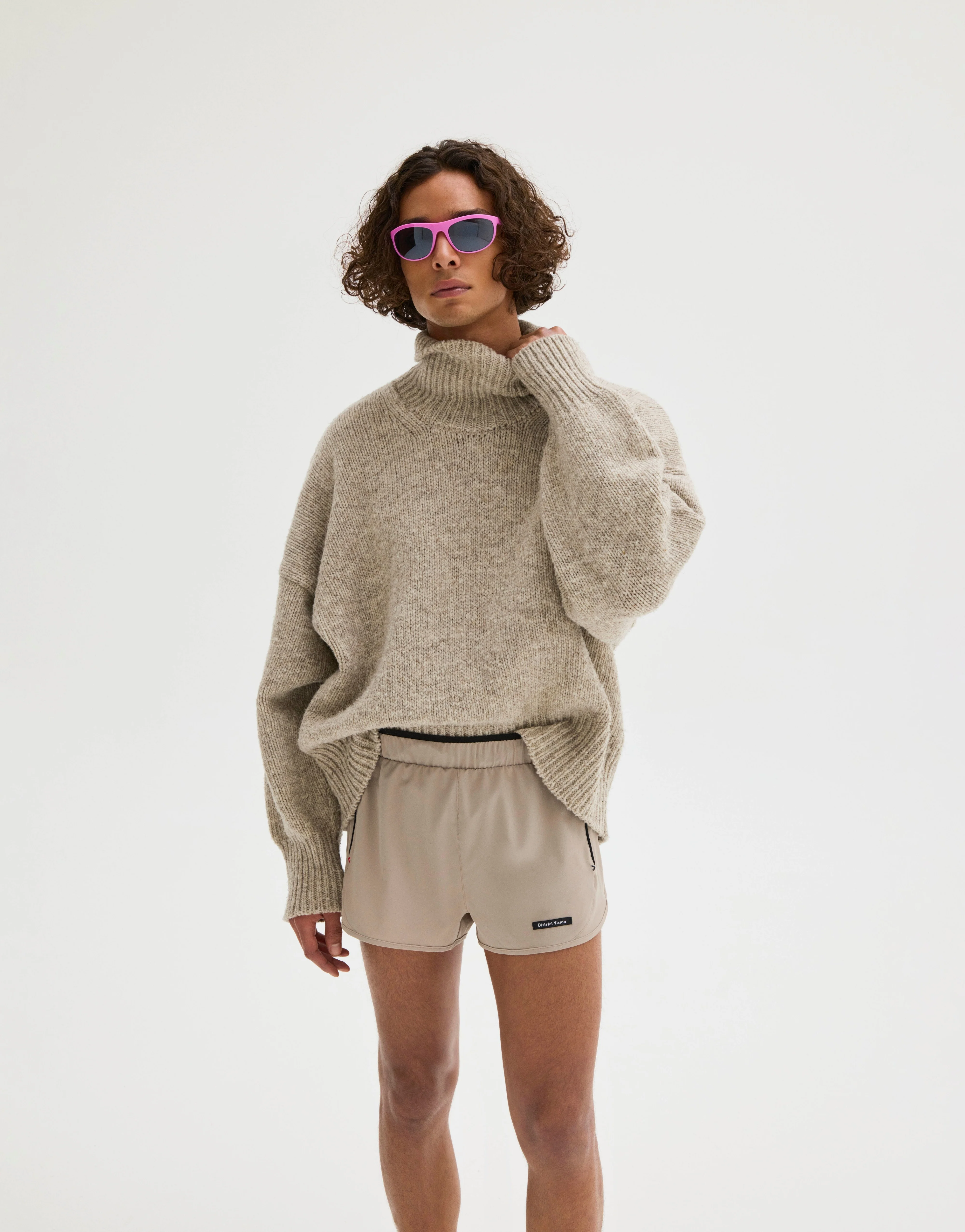 2in Training Shorts, Khaki - Image 3