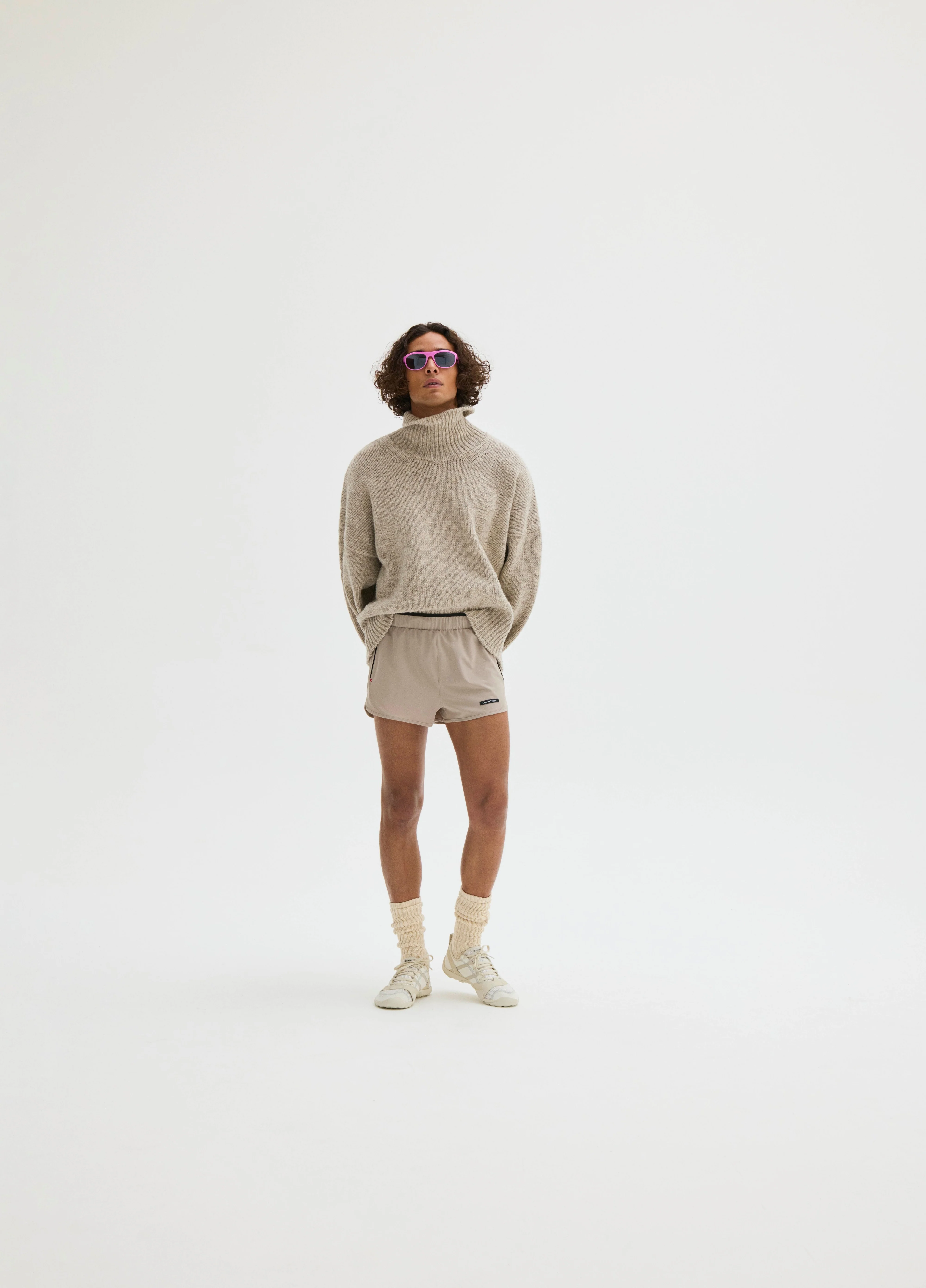 2in Training Shorts, Khaki - Image 4