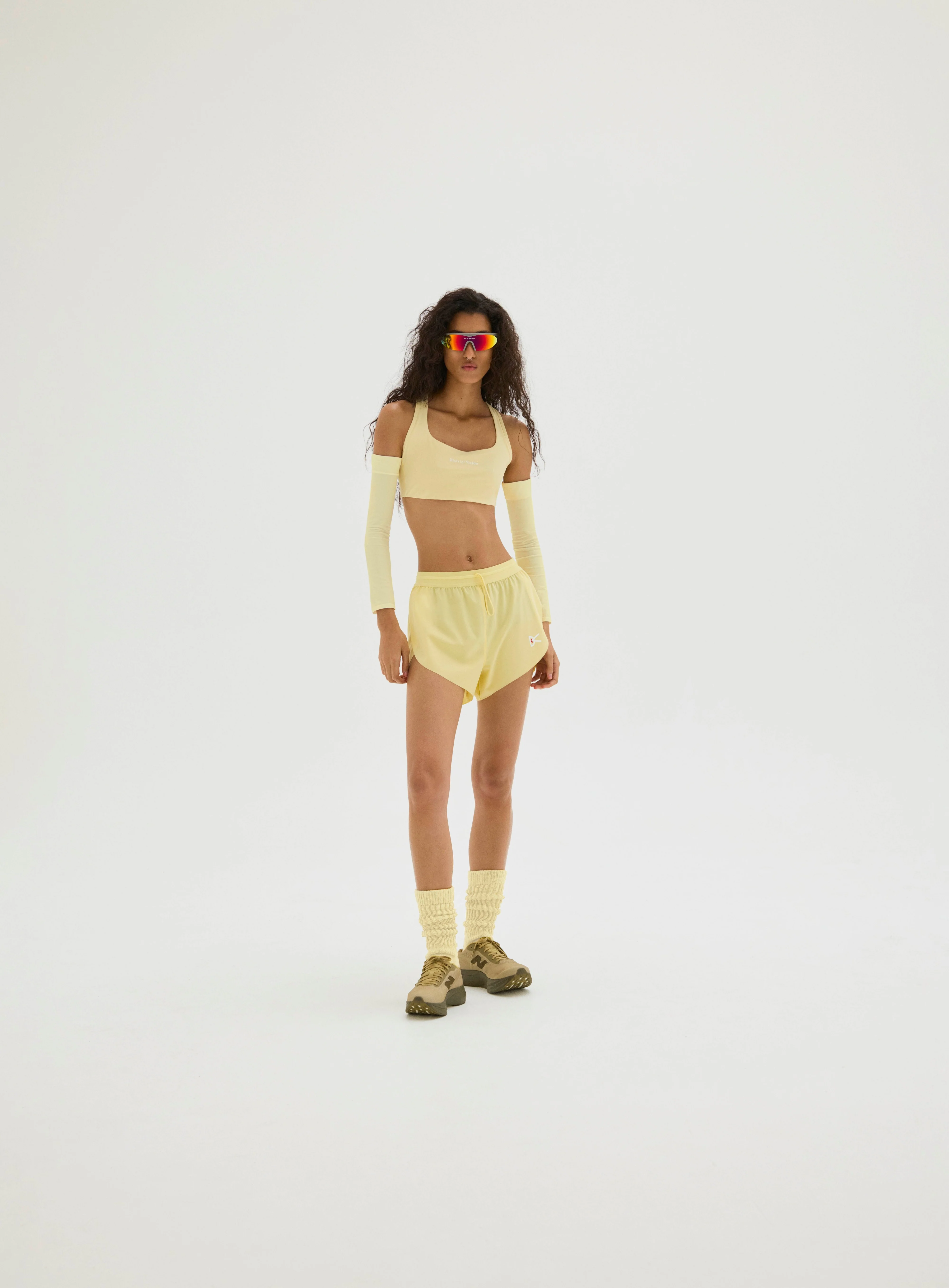 3in Split Shorts, Wild Flower - Image 3