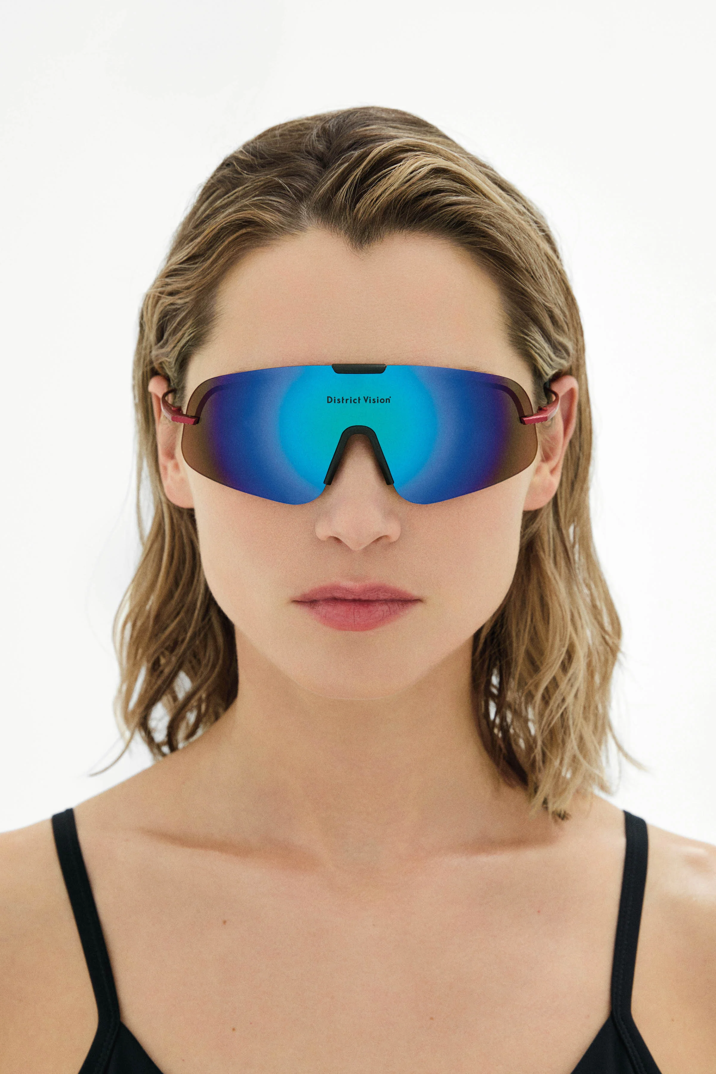 Aiko Cross Country Ti Oxblood, D+ Blue Mirror - Image 5