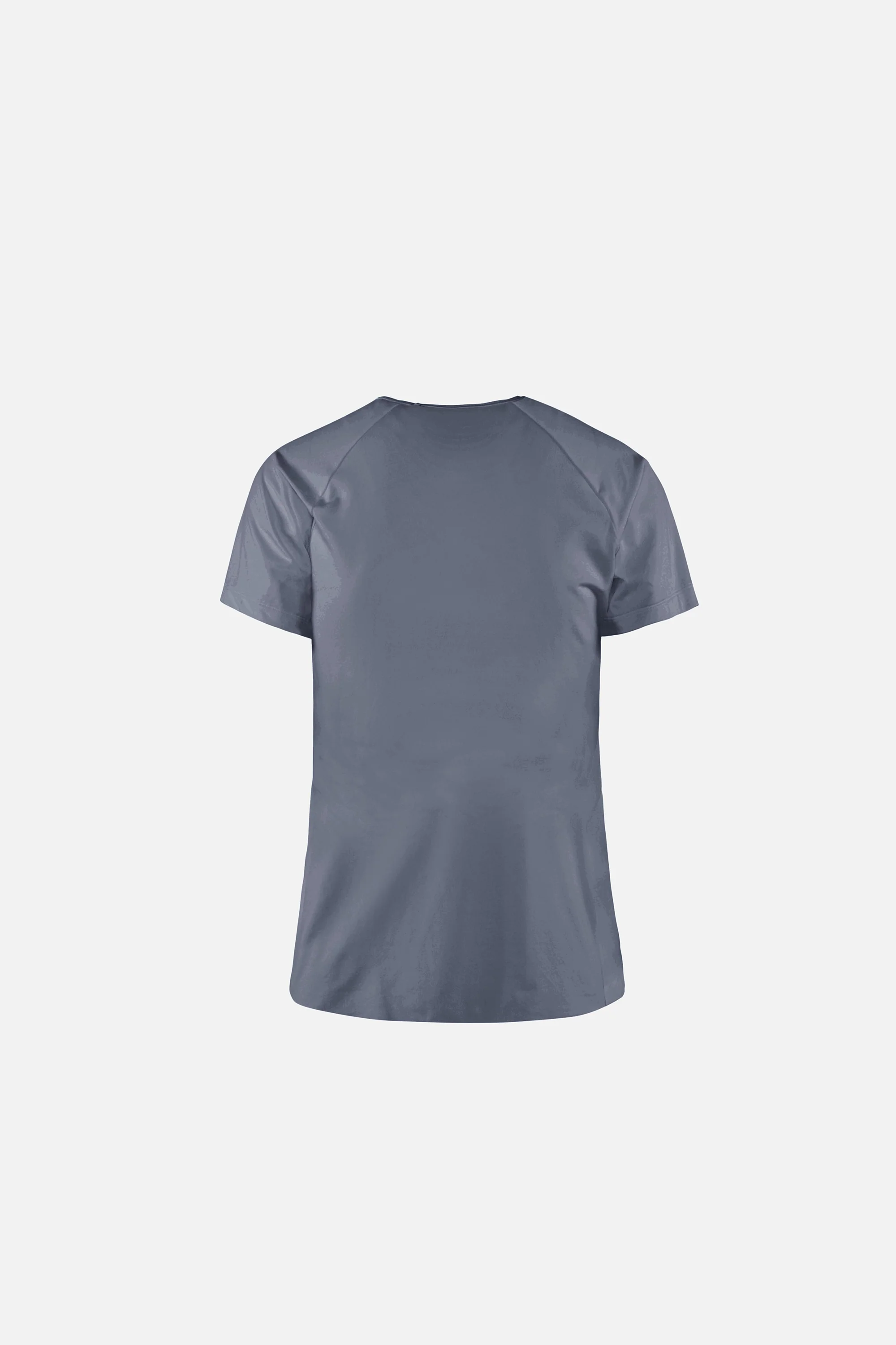 Aloe Short Sleeve Fitted Tee, Marine - Image 2