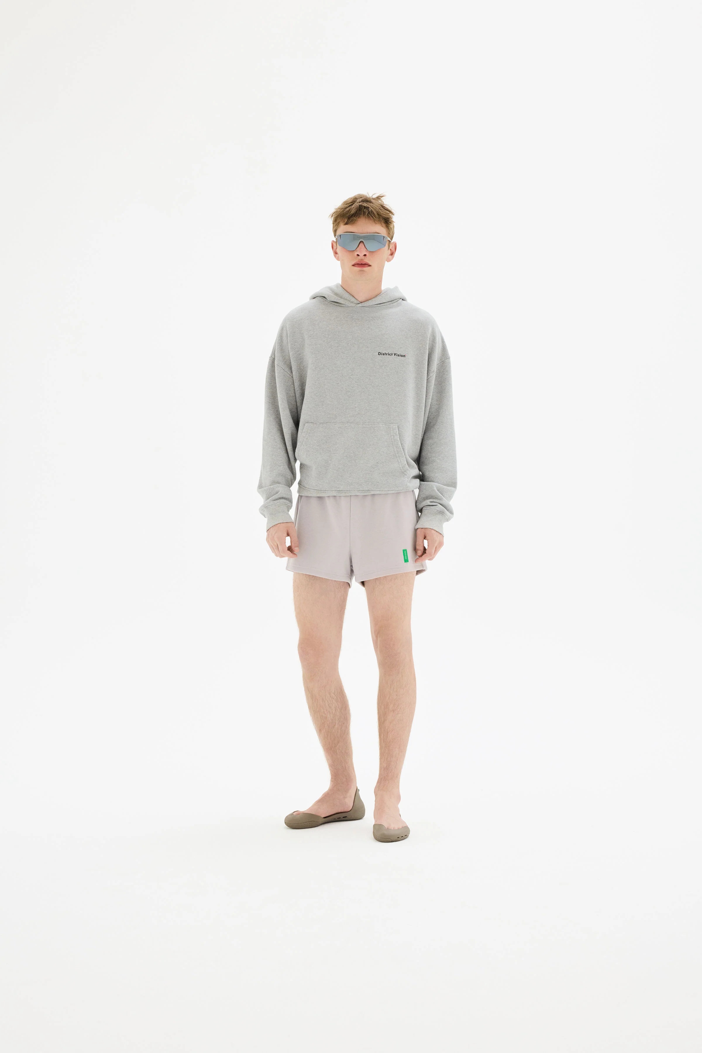 California Cotton Hoodie, Runners Heather Grey - Image 3