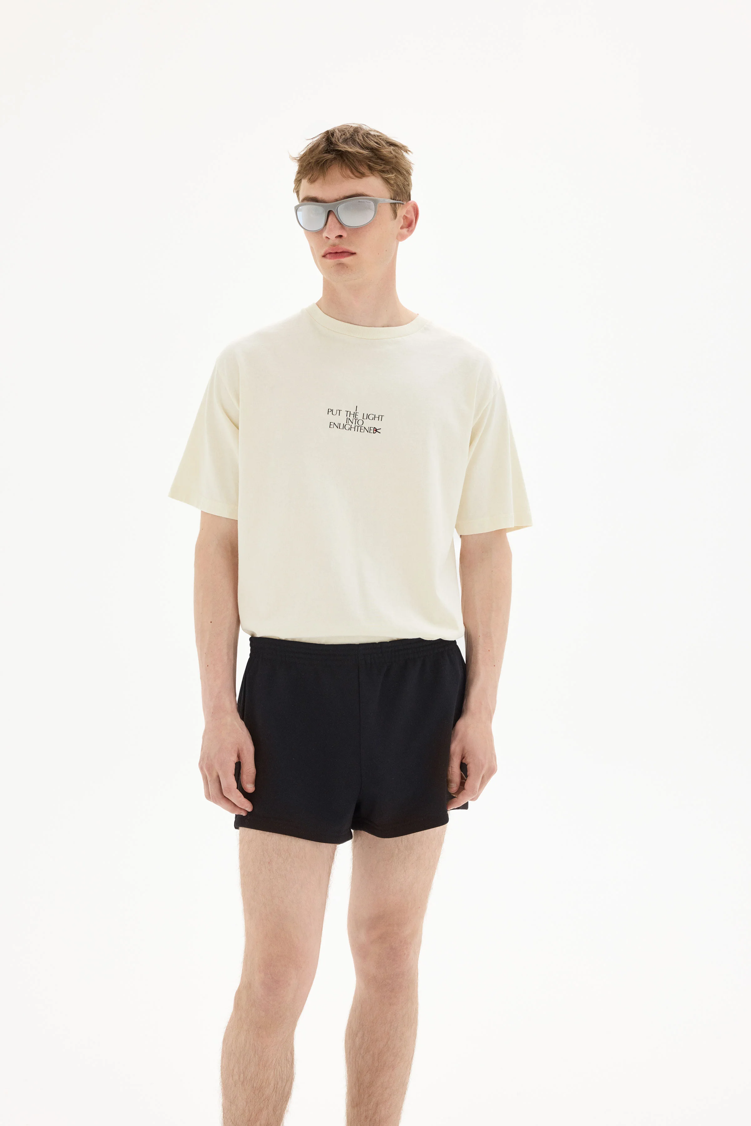 California Cotton Tee, Enlightened Vintage White - Image 3