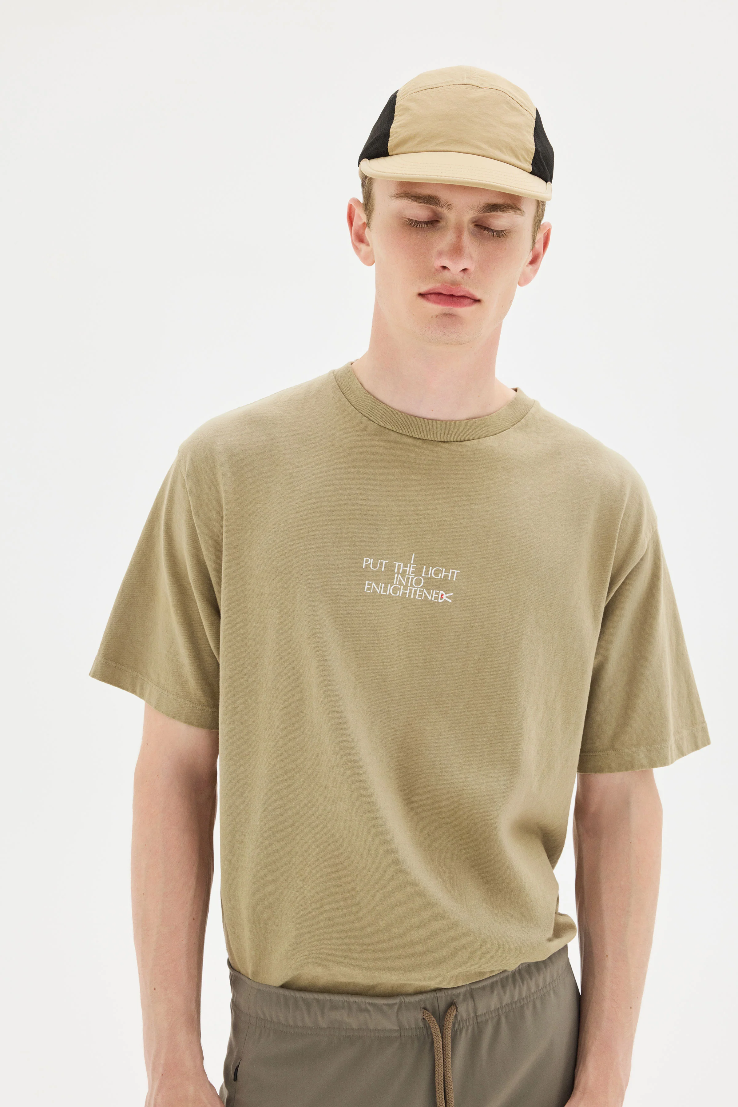 California Cotton Tee, Enlightened Warm Grey - Image 3