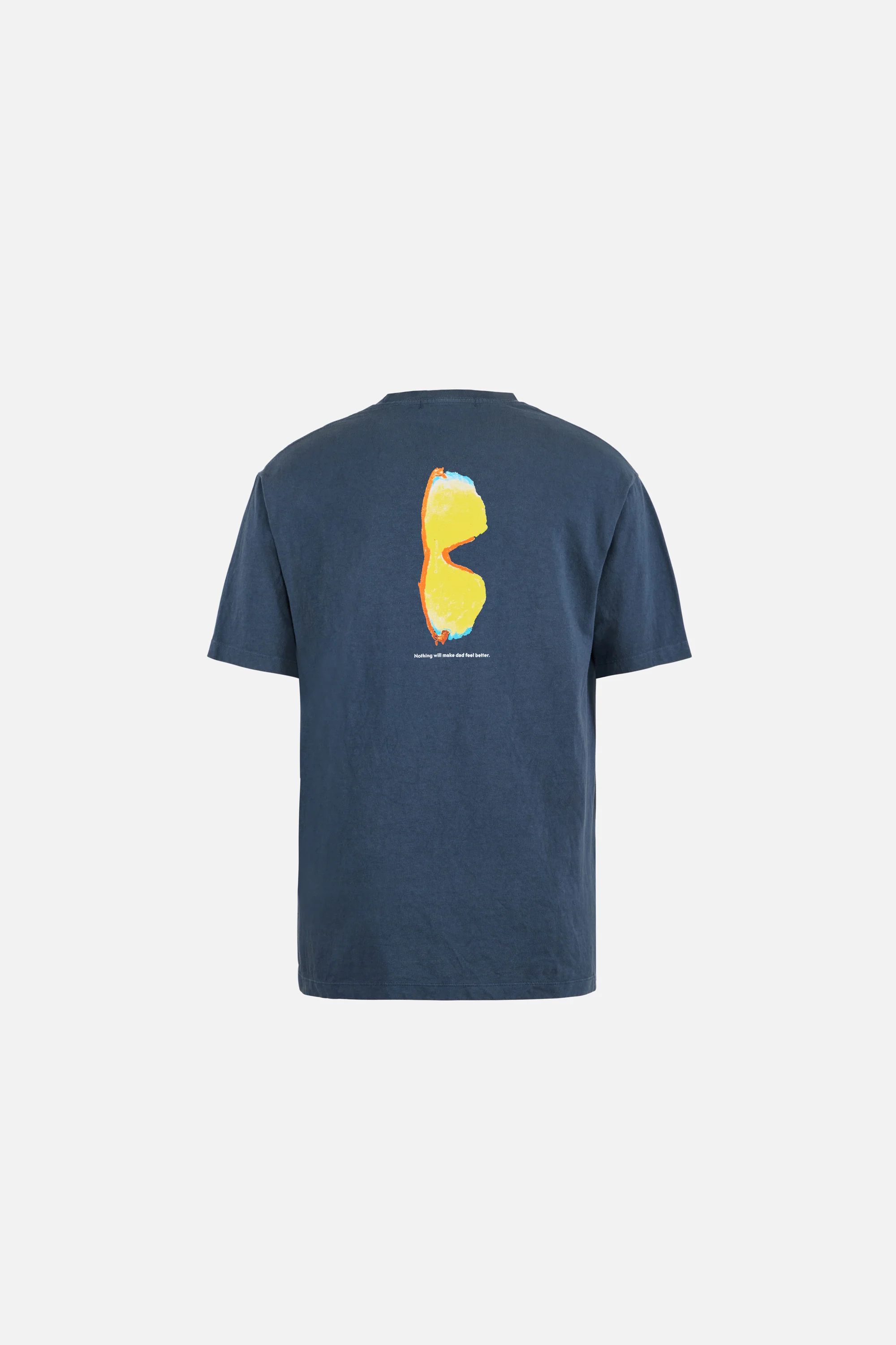 California Cotton Tee, Junya Dad Warm Blue - Image 2