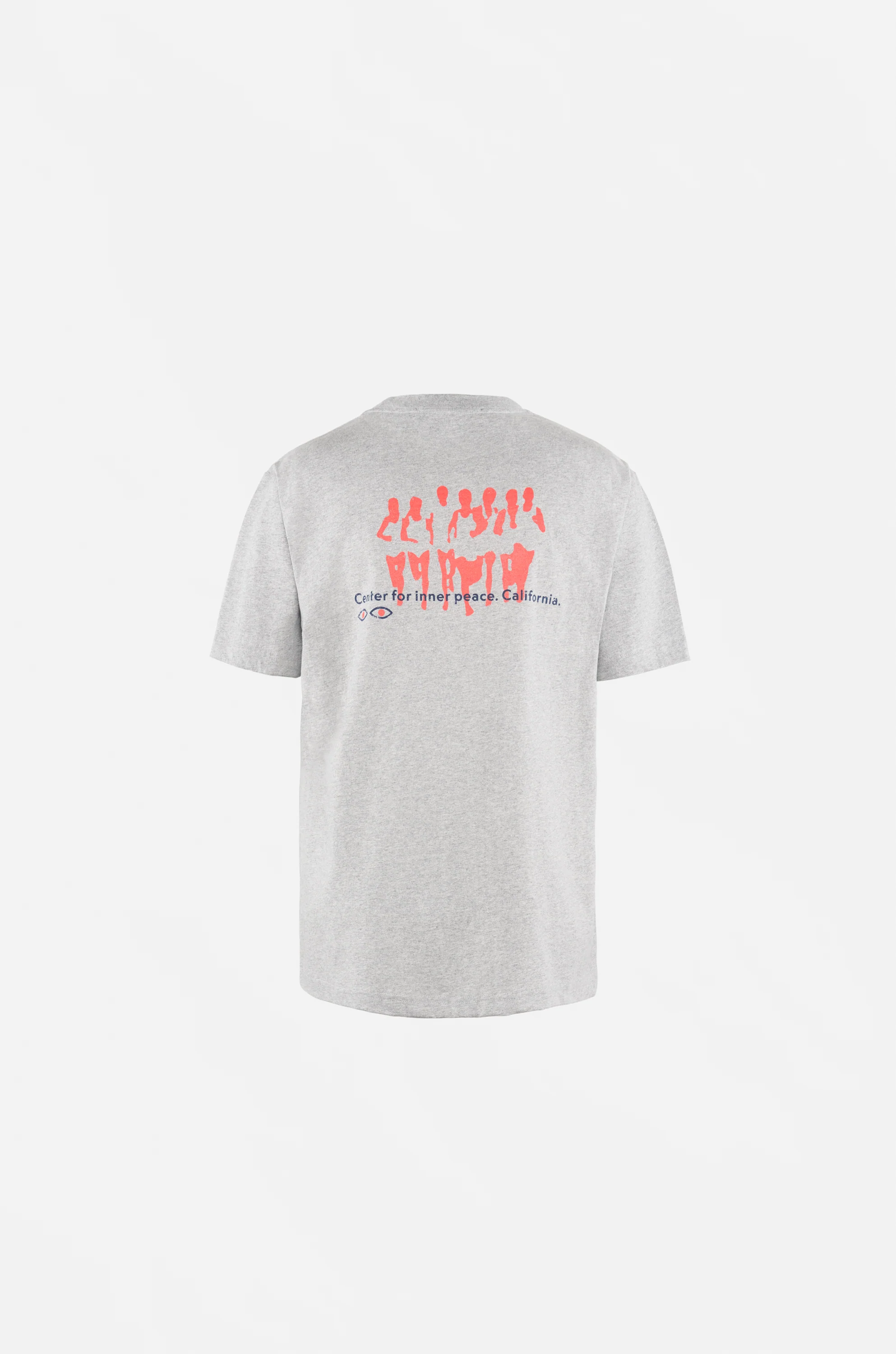 California Cotton Tee, NB Vintage Heather Grey - Image 2