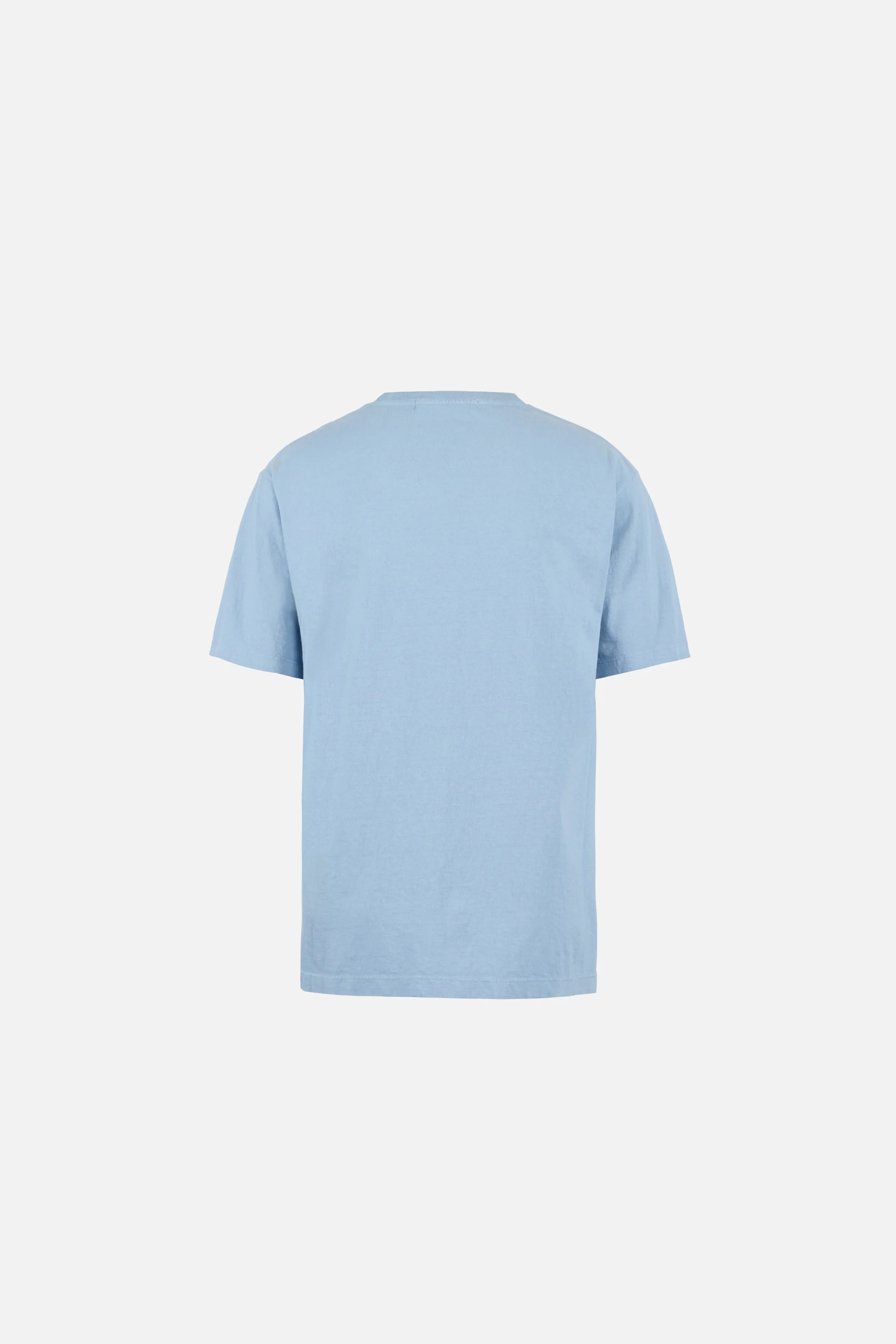 California Cotton Tee, Run in Love Light Blue - Image 2