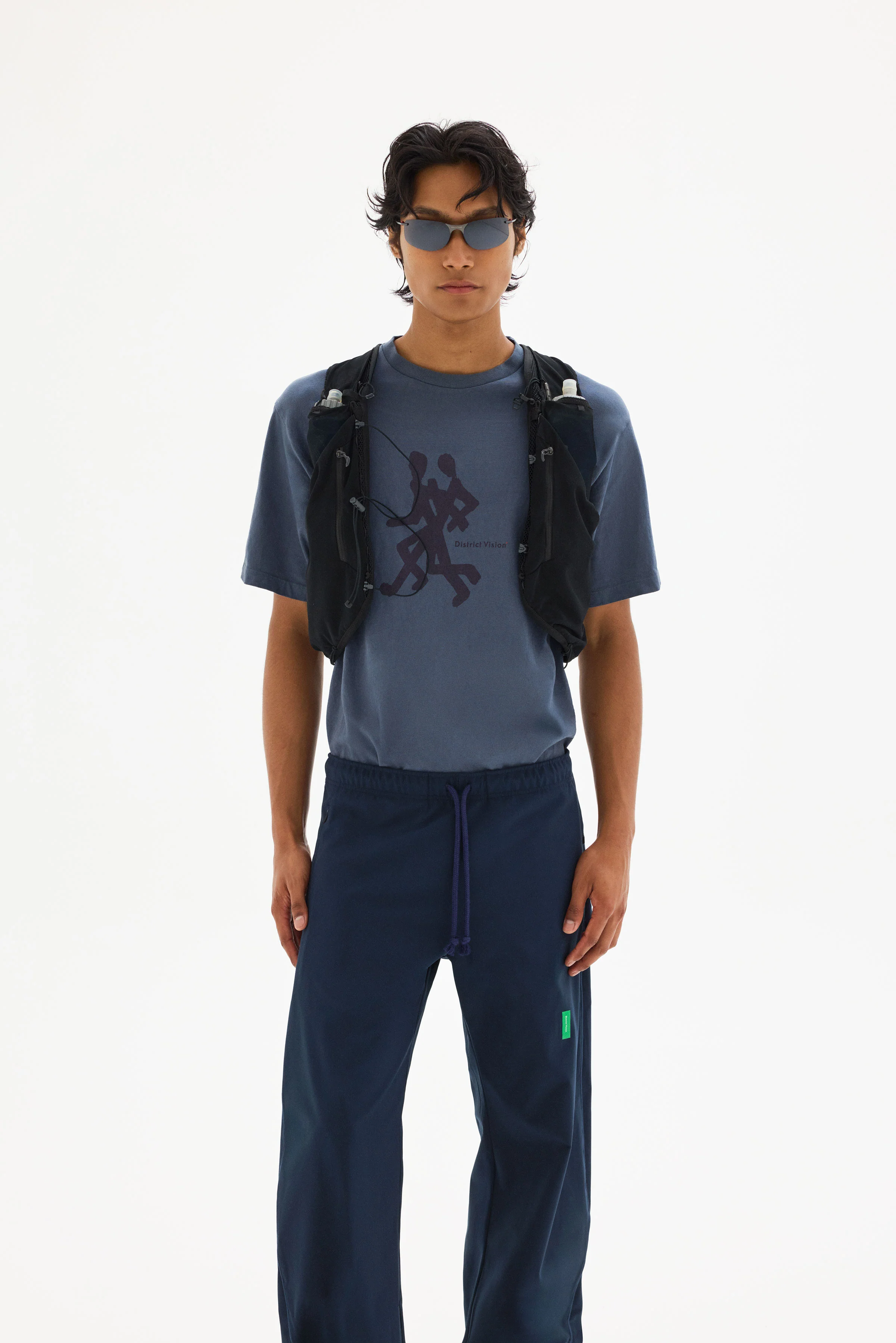 California Cotton Tee, Runners Warm Blue - Image 3
