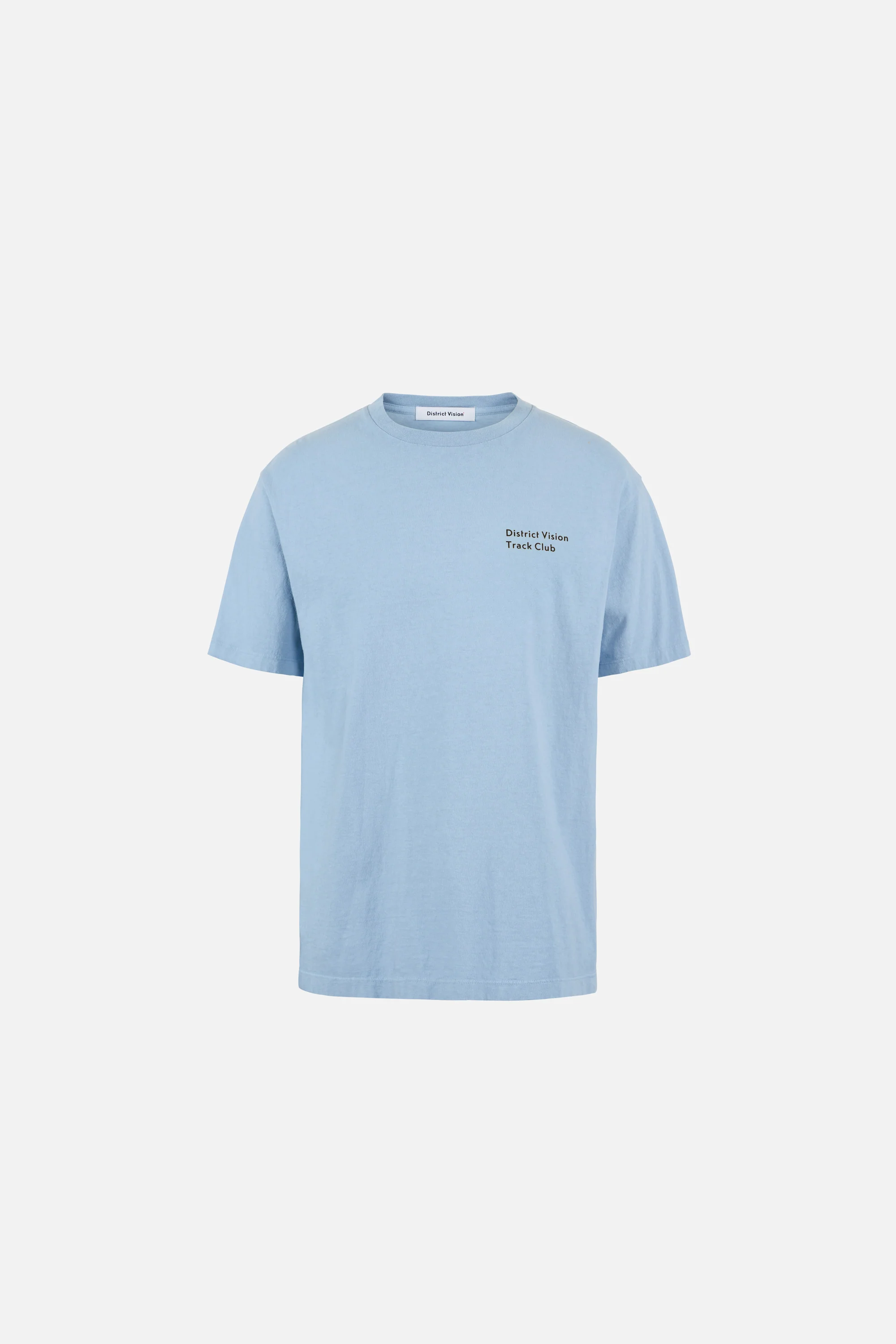 California Cotton Tee, Track Club Light Blue