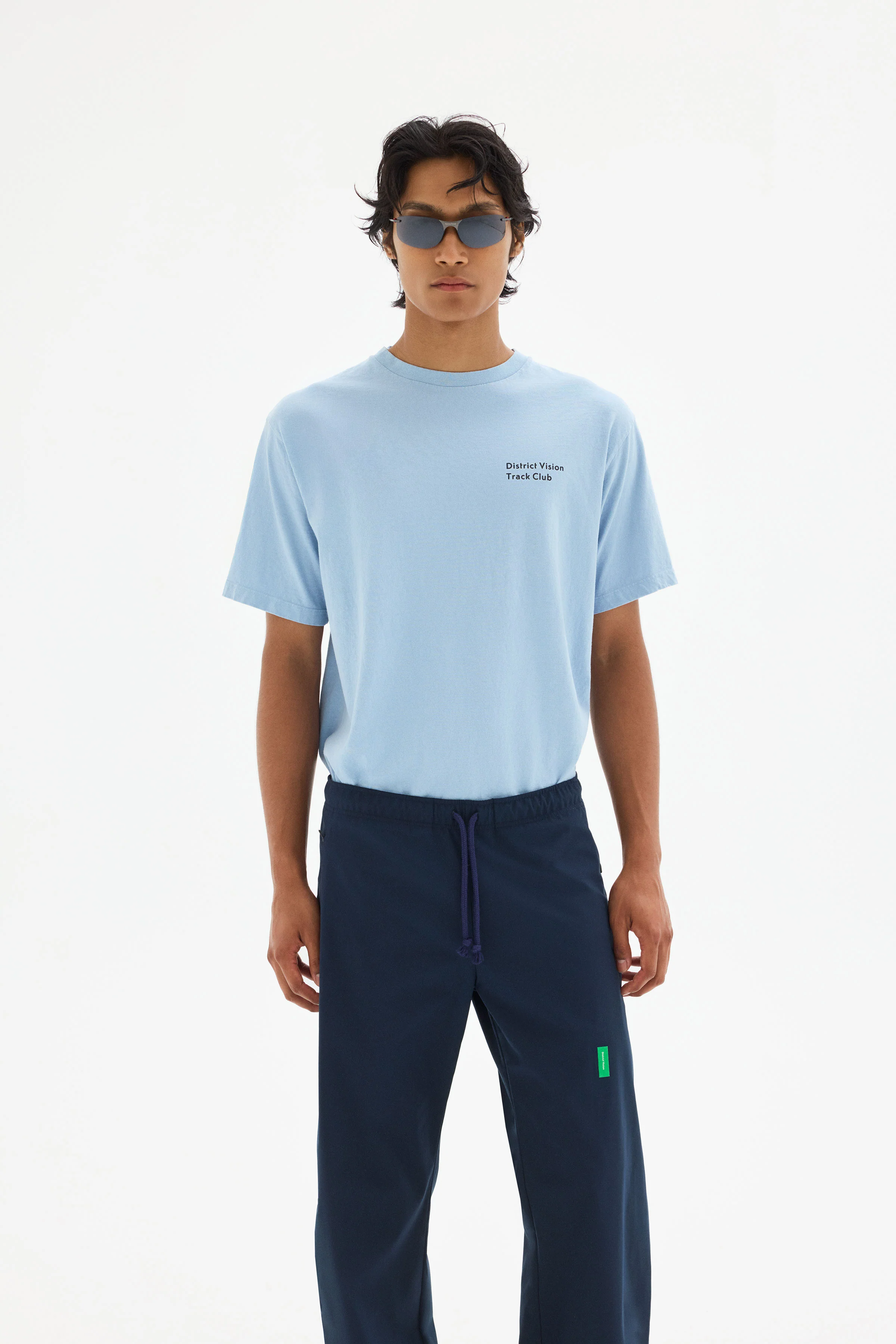 California Cotton Tee, Track Club Light Blue - Image 3