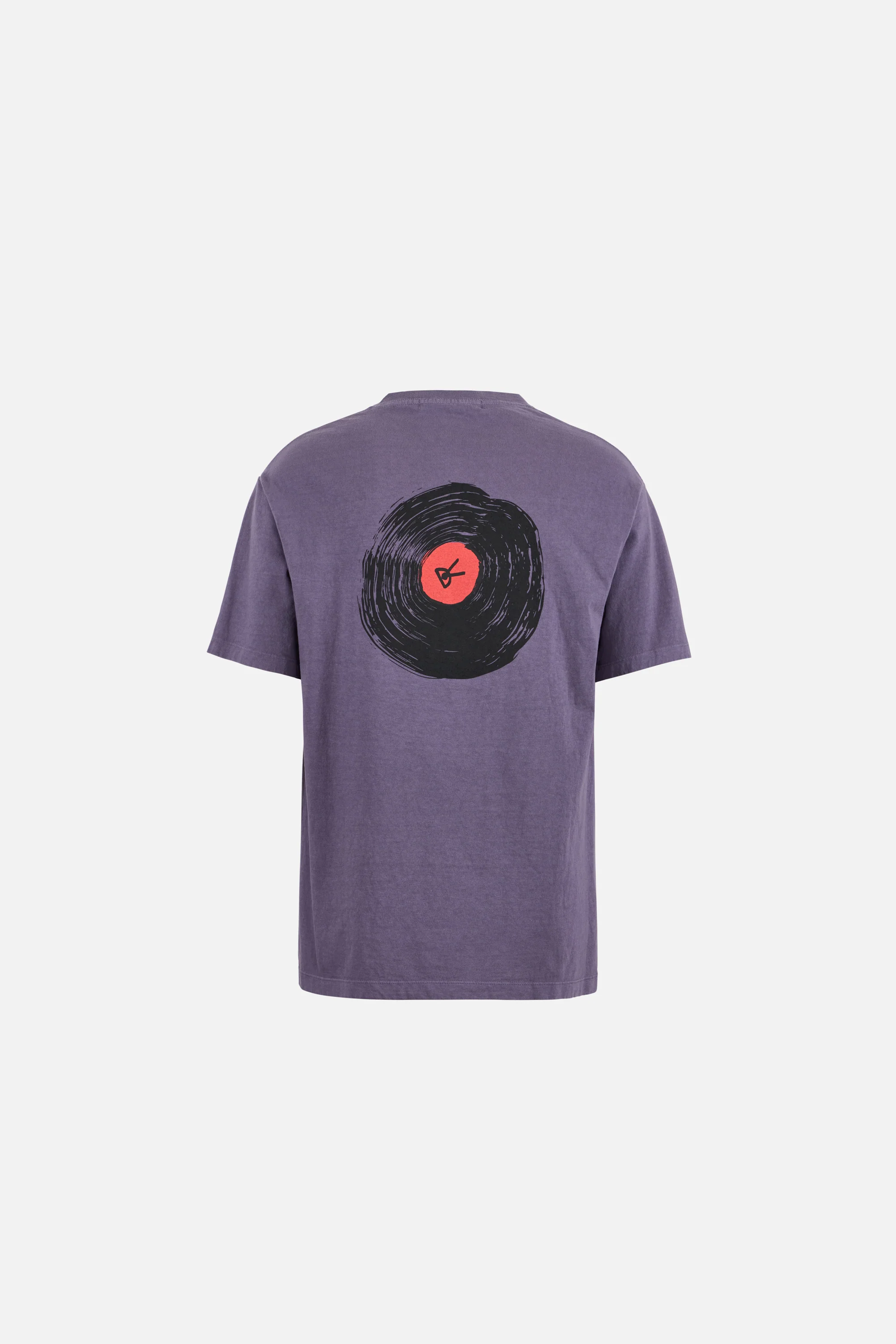 California Cotton Tee, Track Club Vintage Plum - Image 2