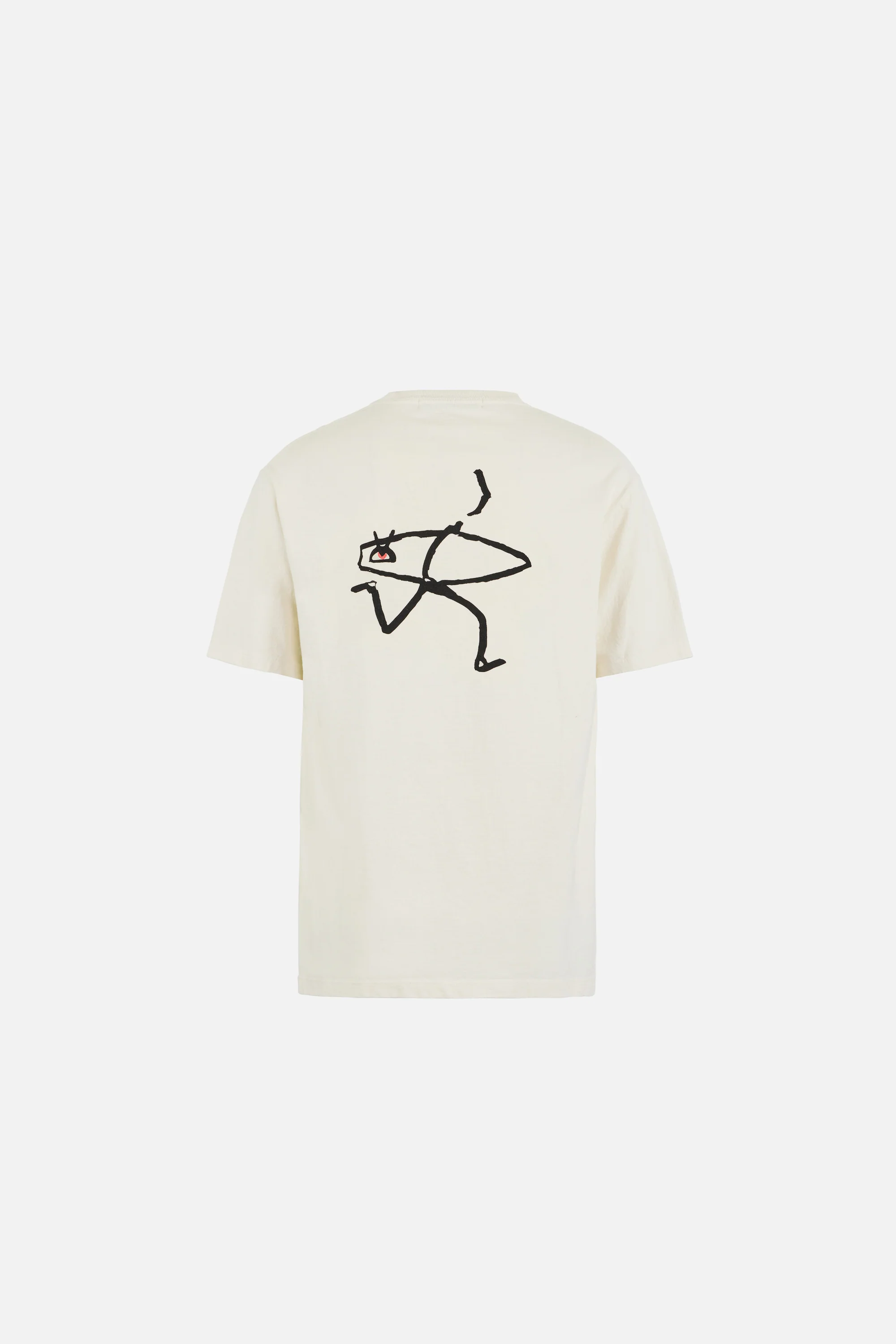 California Cotton Tee, Wave Runner Vintage White - Image 2