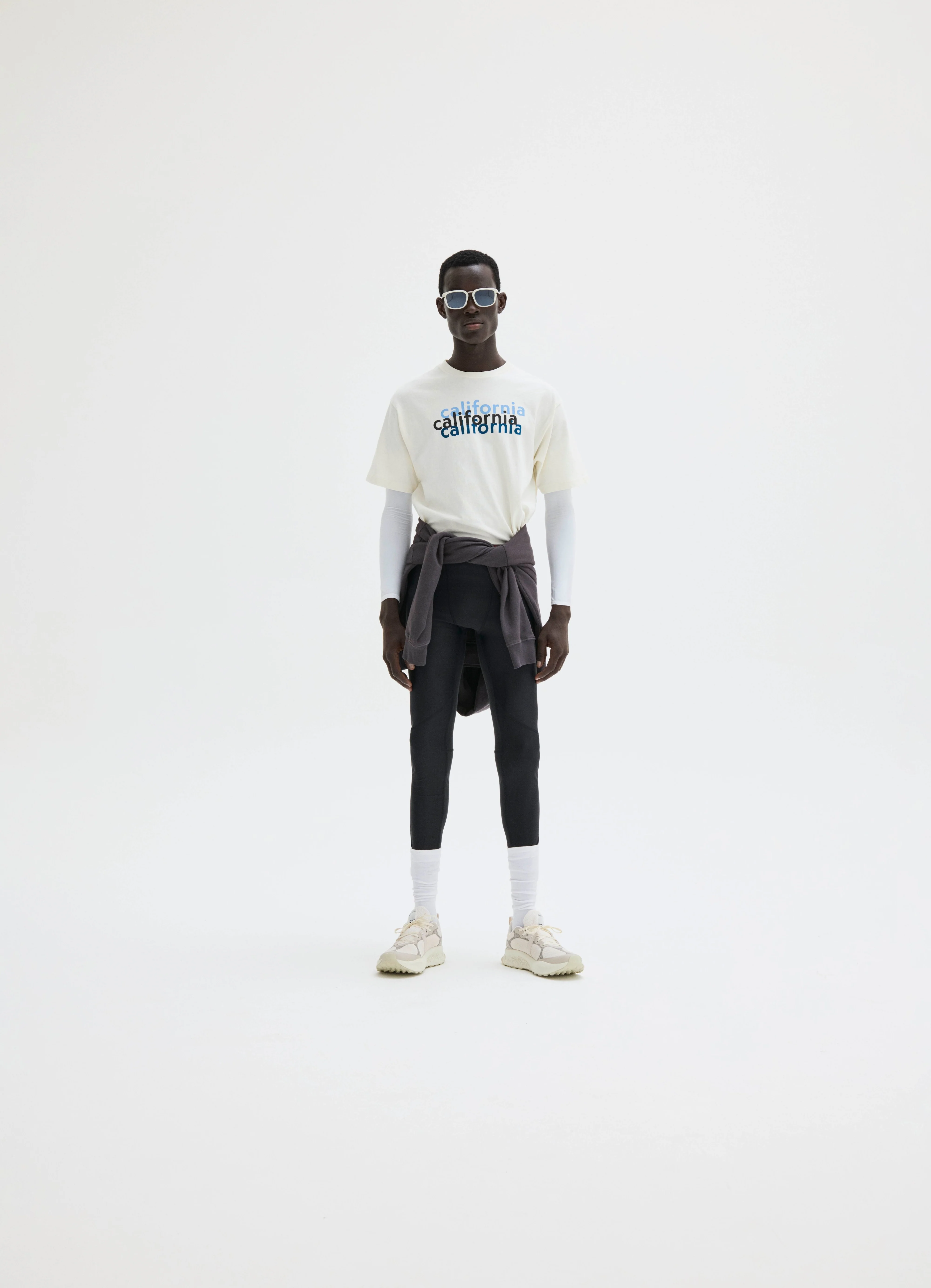 California Cotton Tee, White California - Image 3