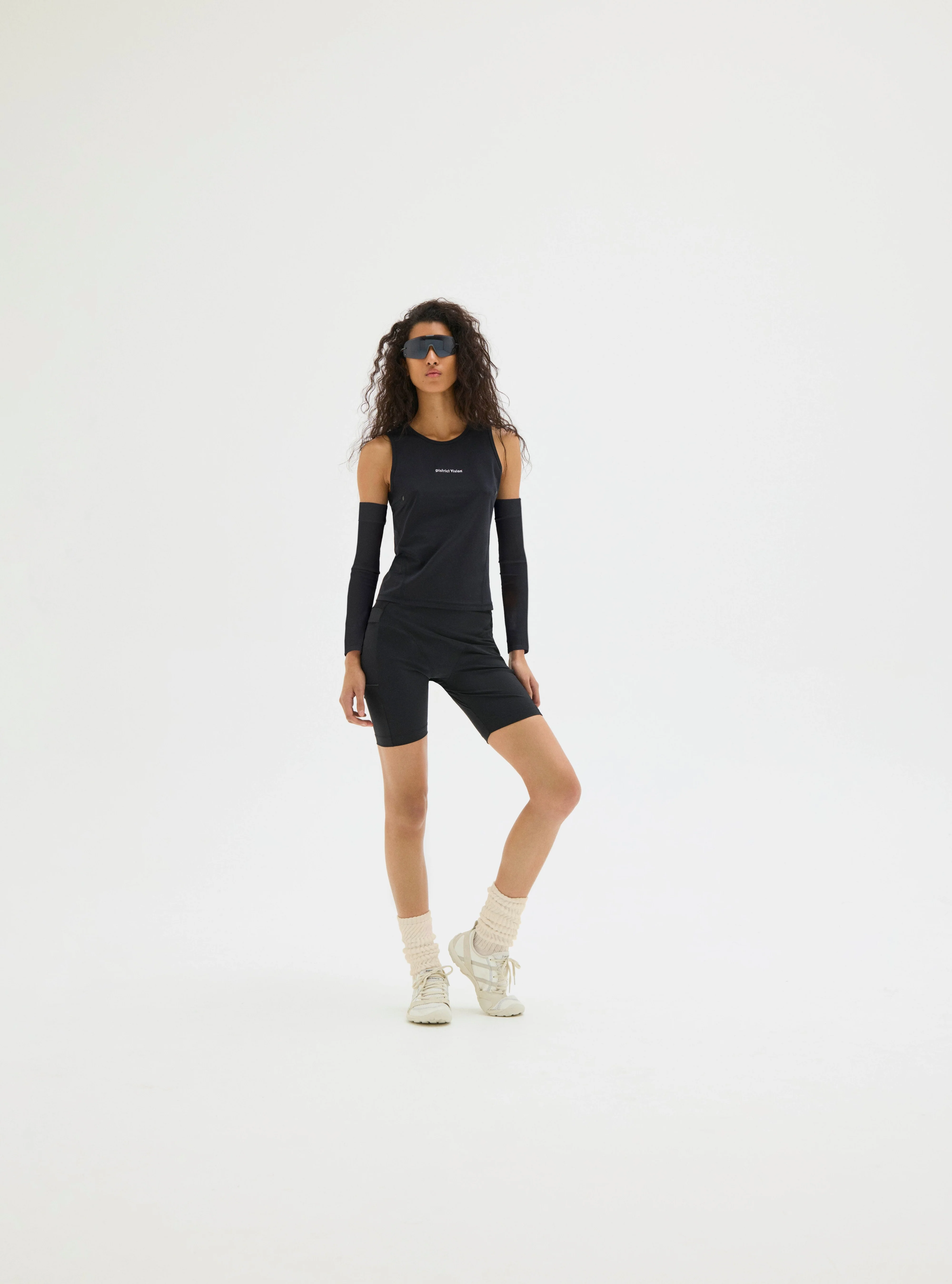 Cargo Compression Half-Tights, Black - Image 3
