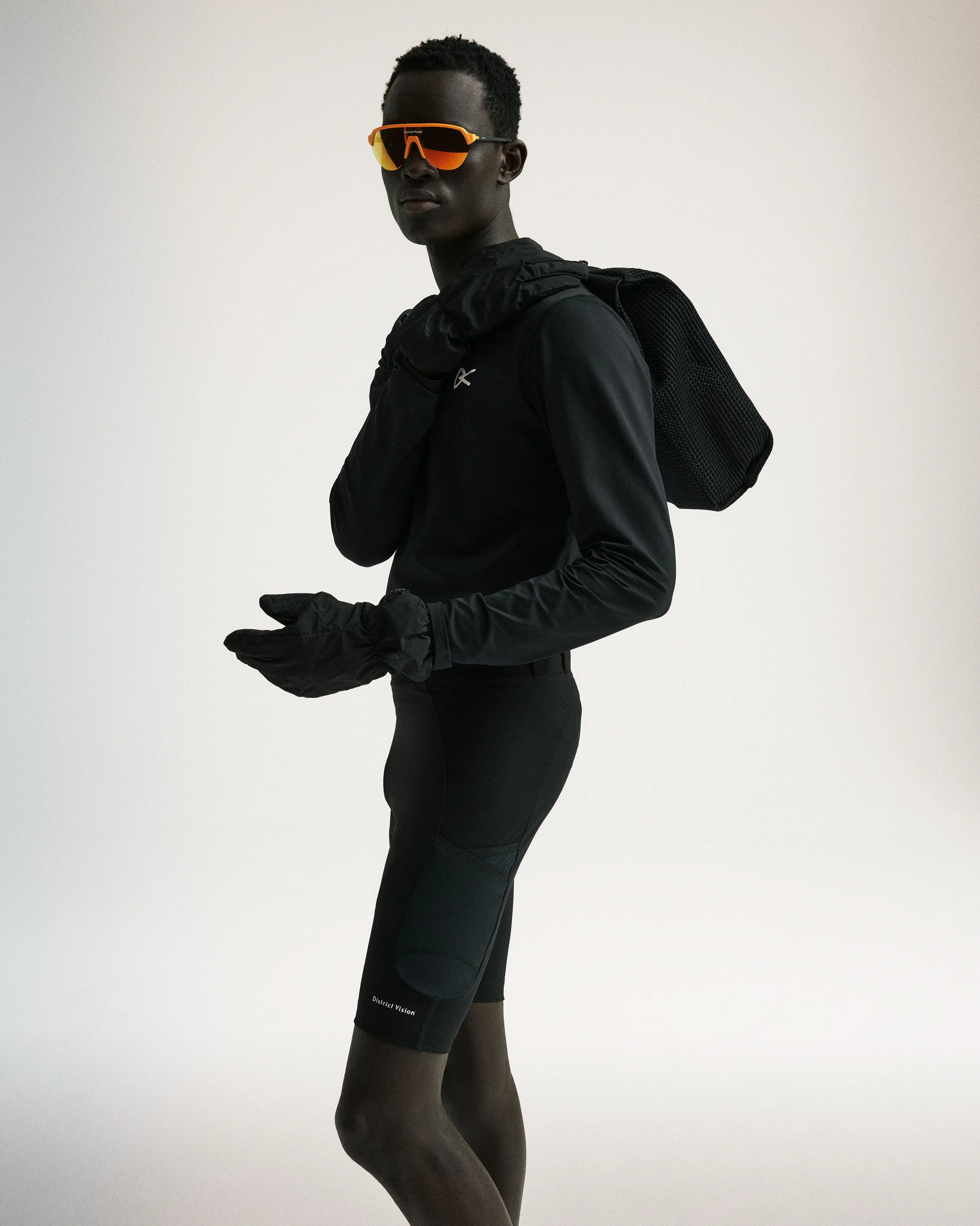 Cargo Compression Half Tights, Black - Image 3