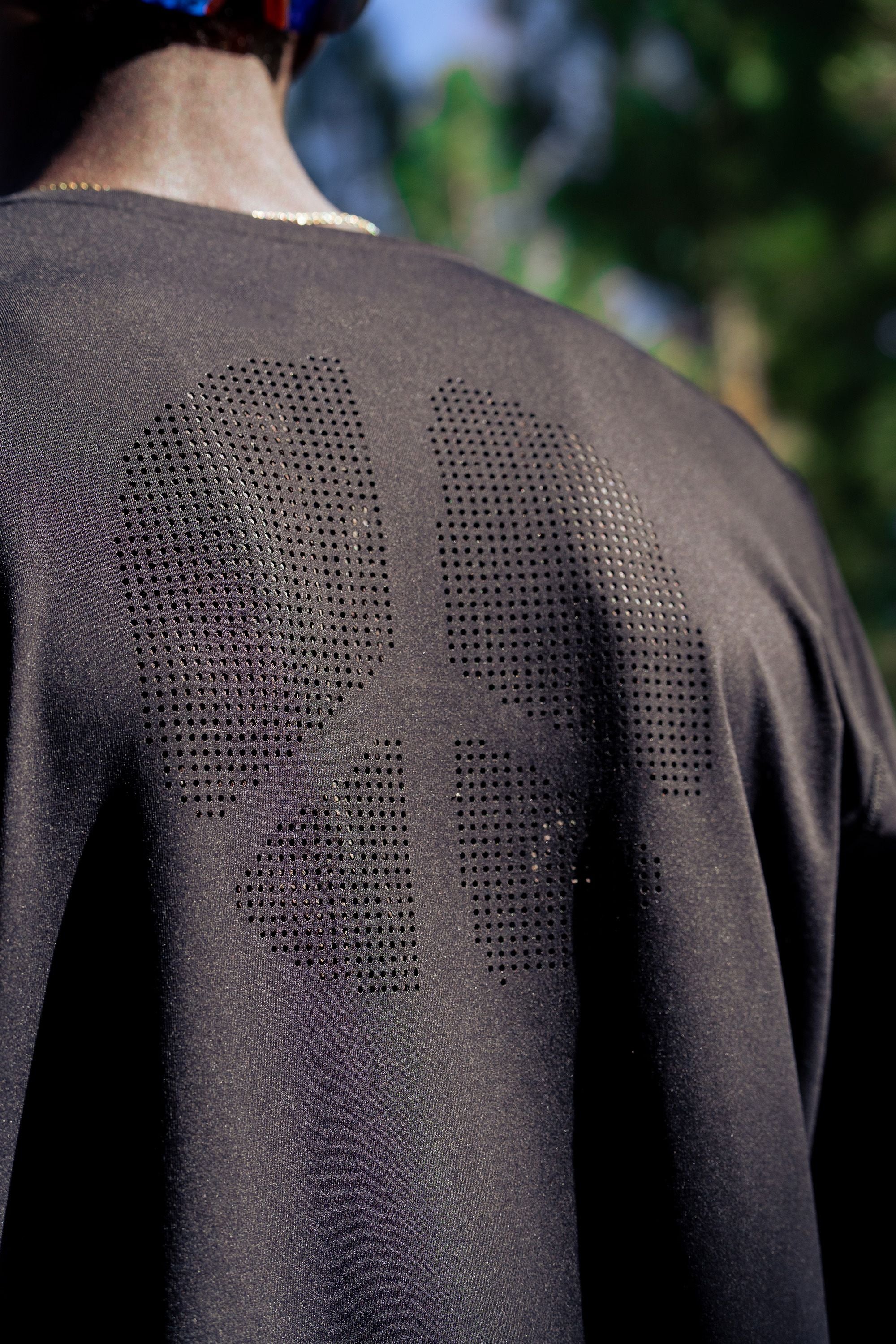 Ultralight Aloe Short Sleeve Tee, Black Wordmark - Image 4