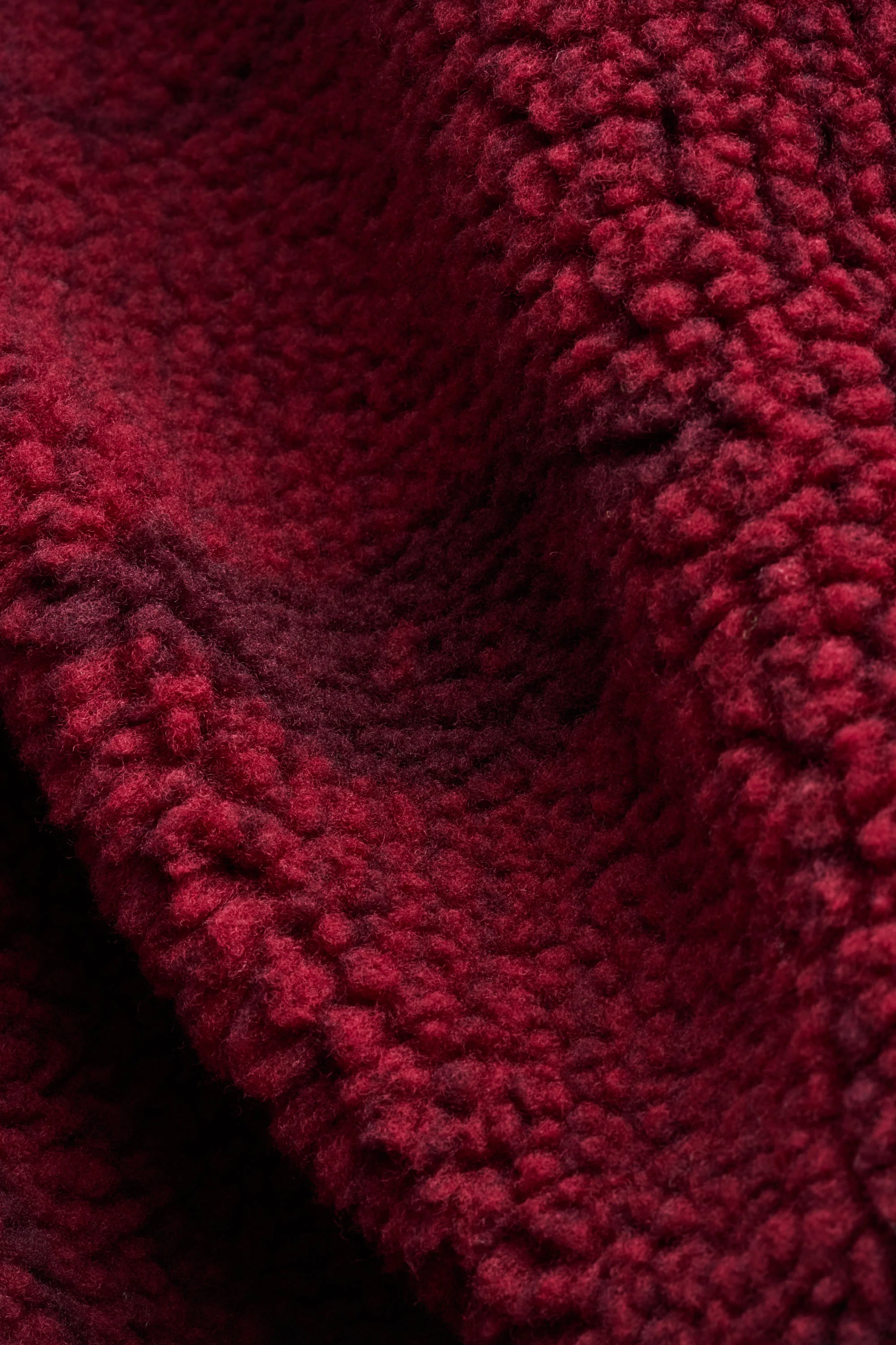 Cropped Pile Fleece, Hollow Visions - Image 5