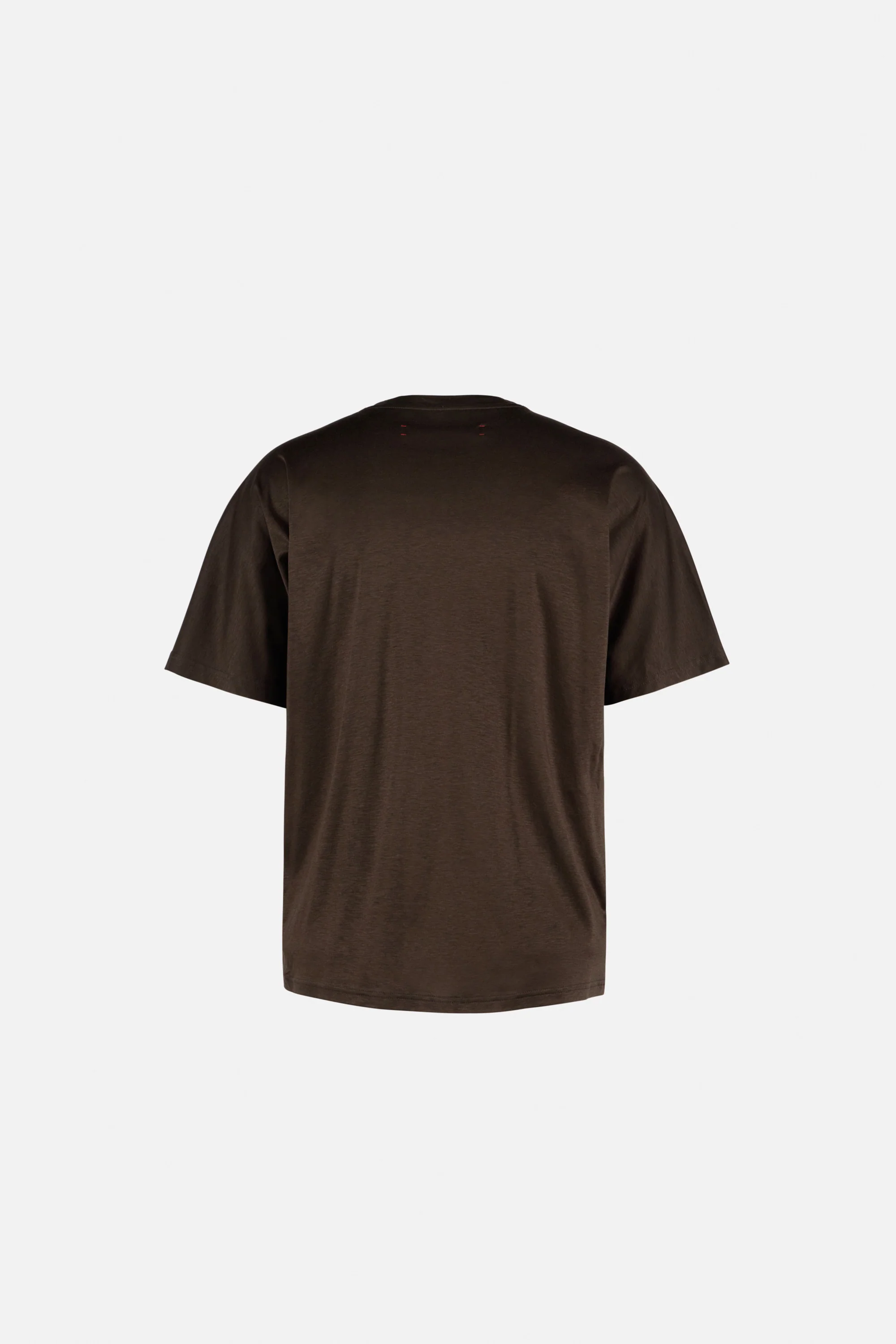 Dolman Short Sleeve Tee, Deep Brown - Image 2