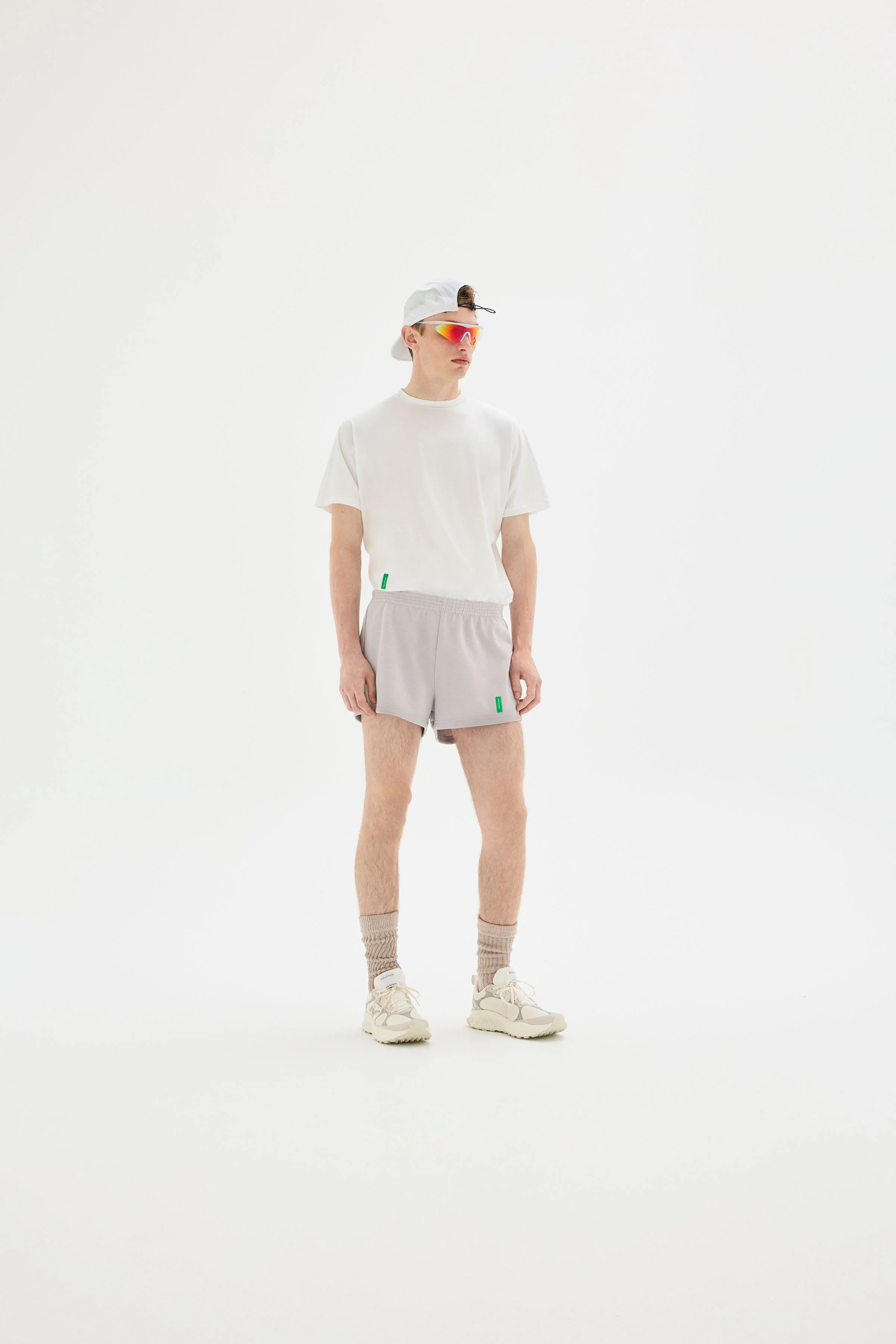Dolman Short Sleeve Tee, Off White - Image 3
