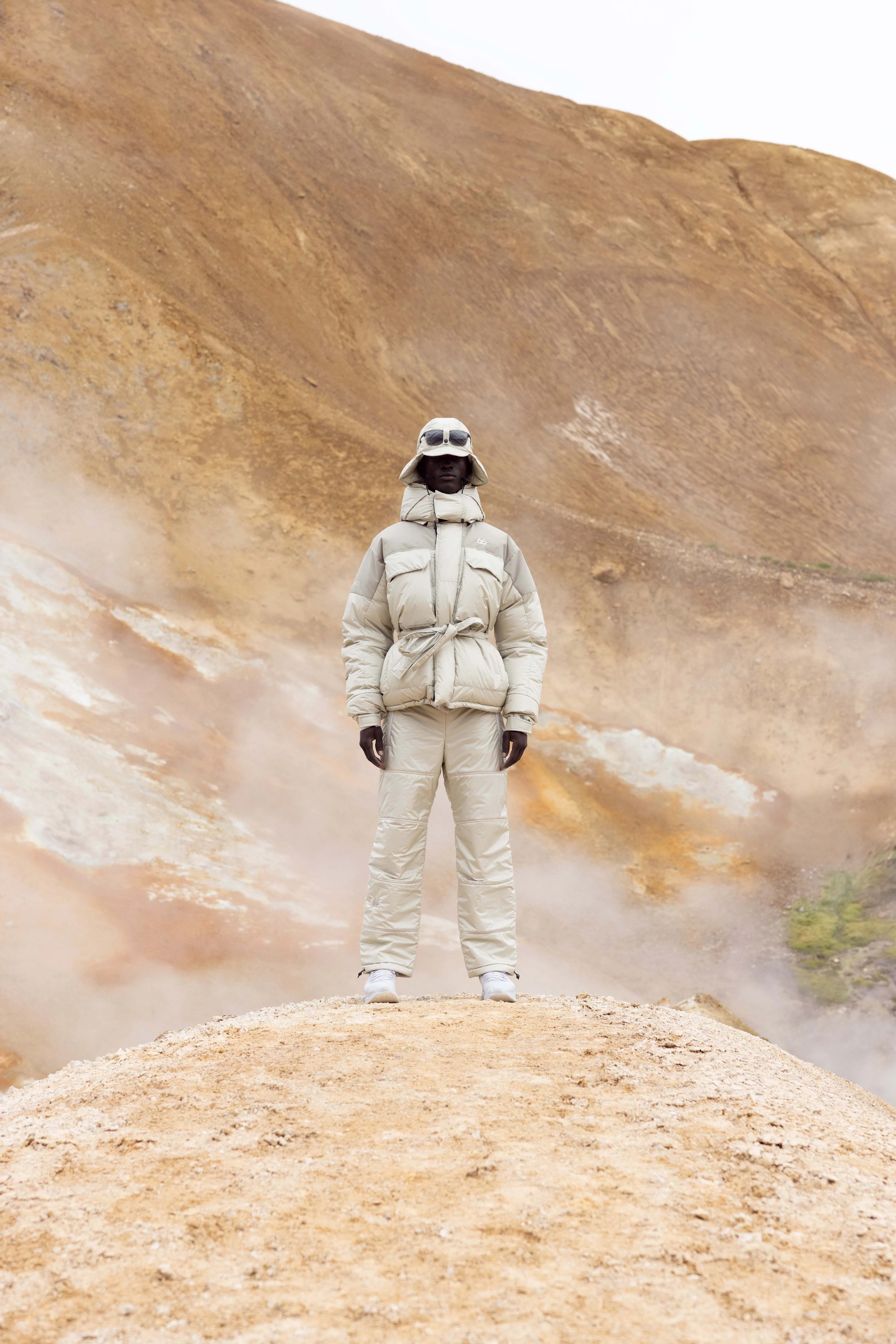 DV + 66N Tindur Down Jacket, Arctic Gray - Image 3
