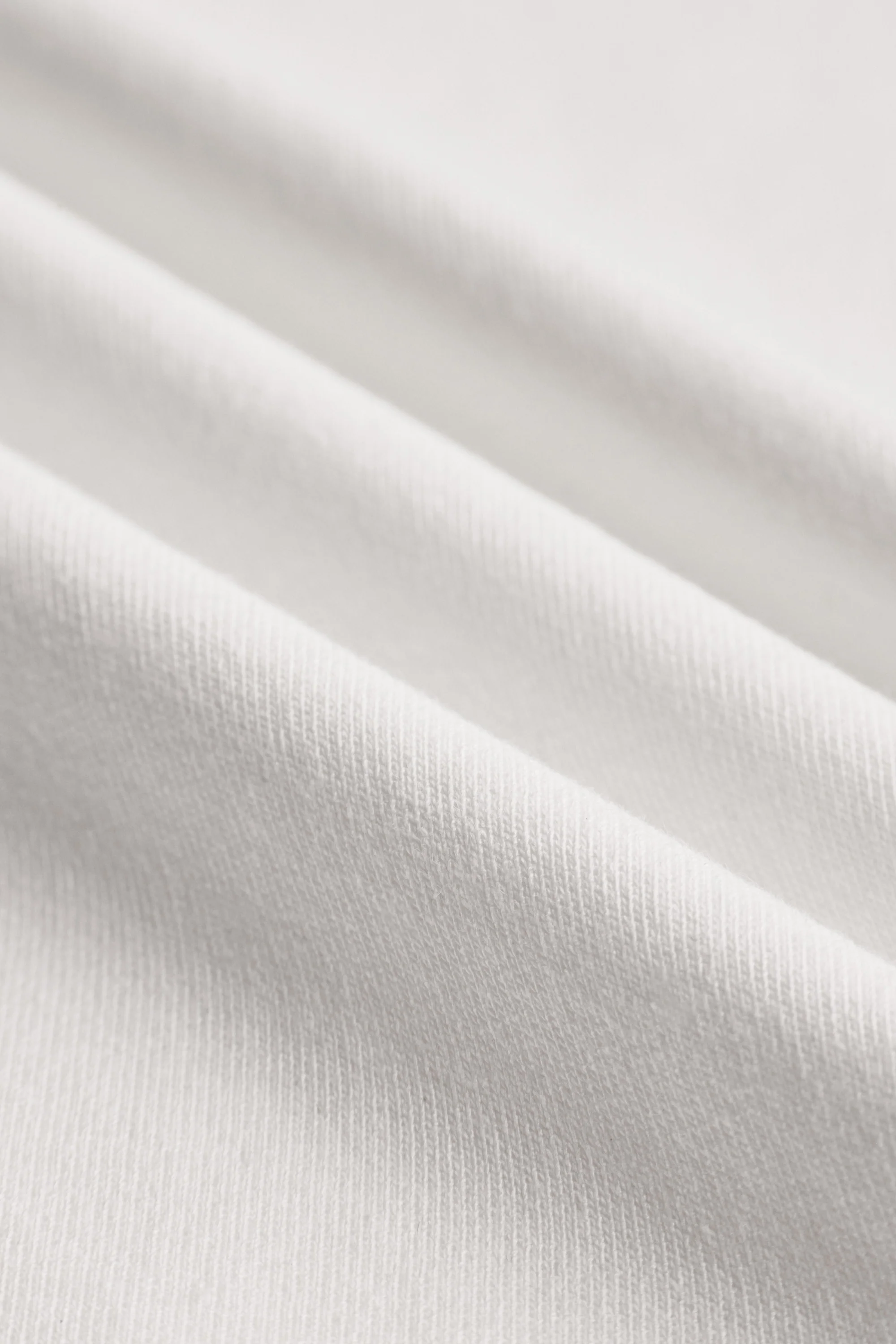 Fitted Cropped T-Shirt, Off White - Image 3