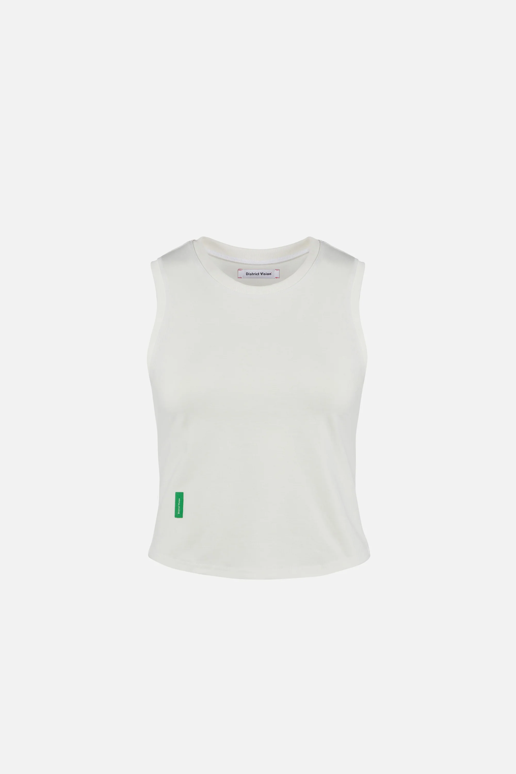 Fitted Muscle Tank, Off White