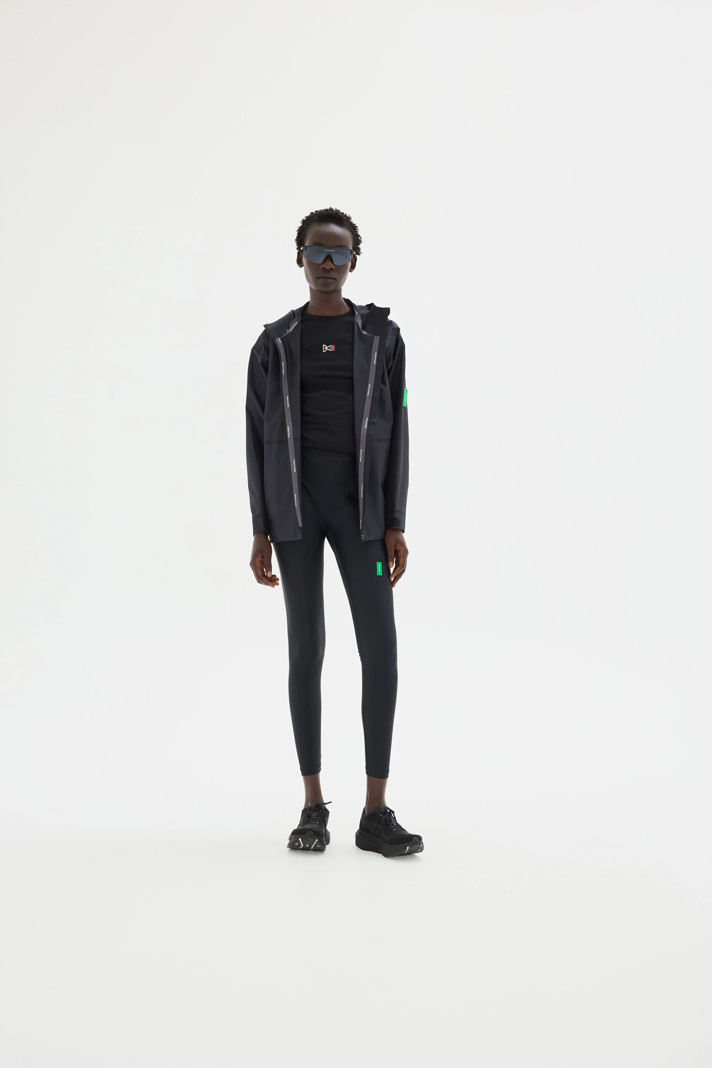 Full Length Pocketed Tights, Black - Image 3