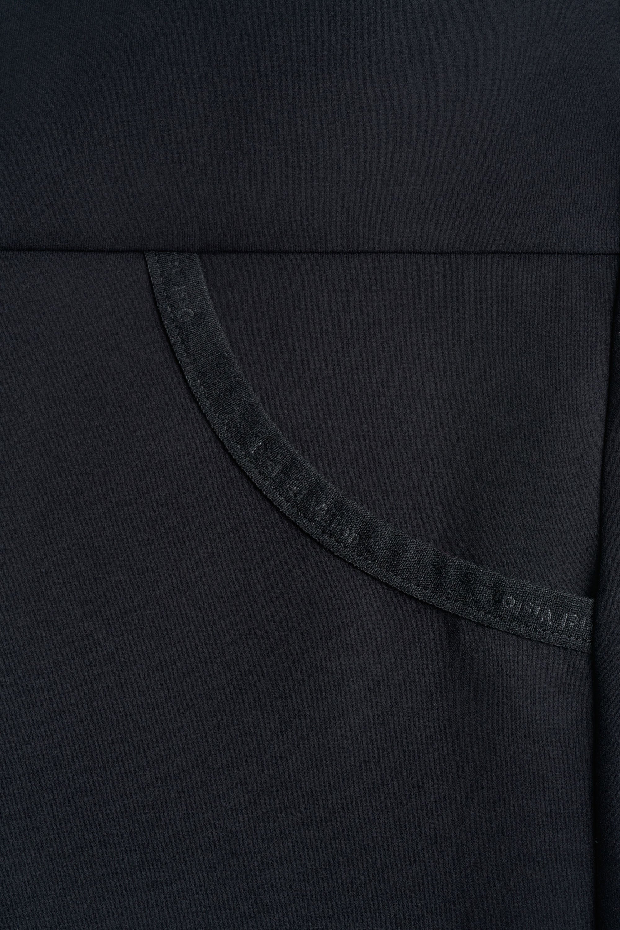 Full Zip Interlock Jacket, Black - Image 6