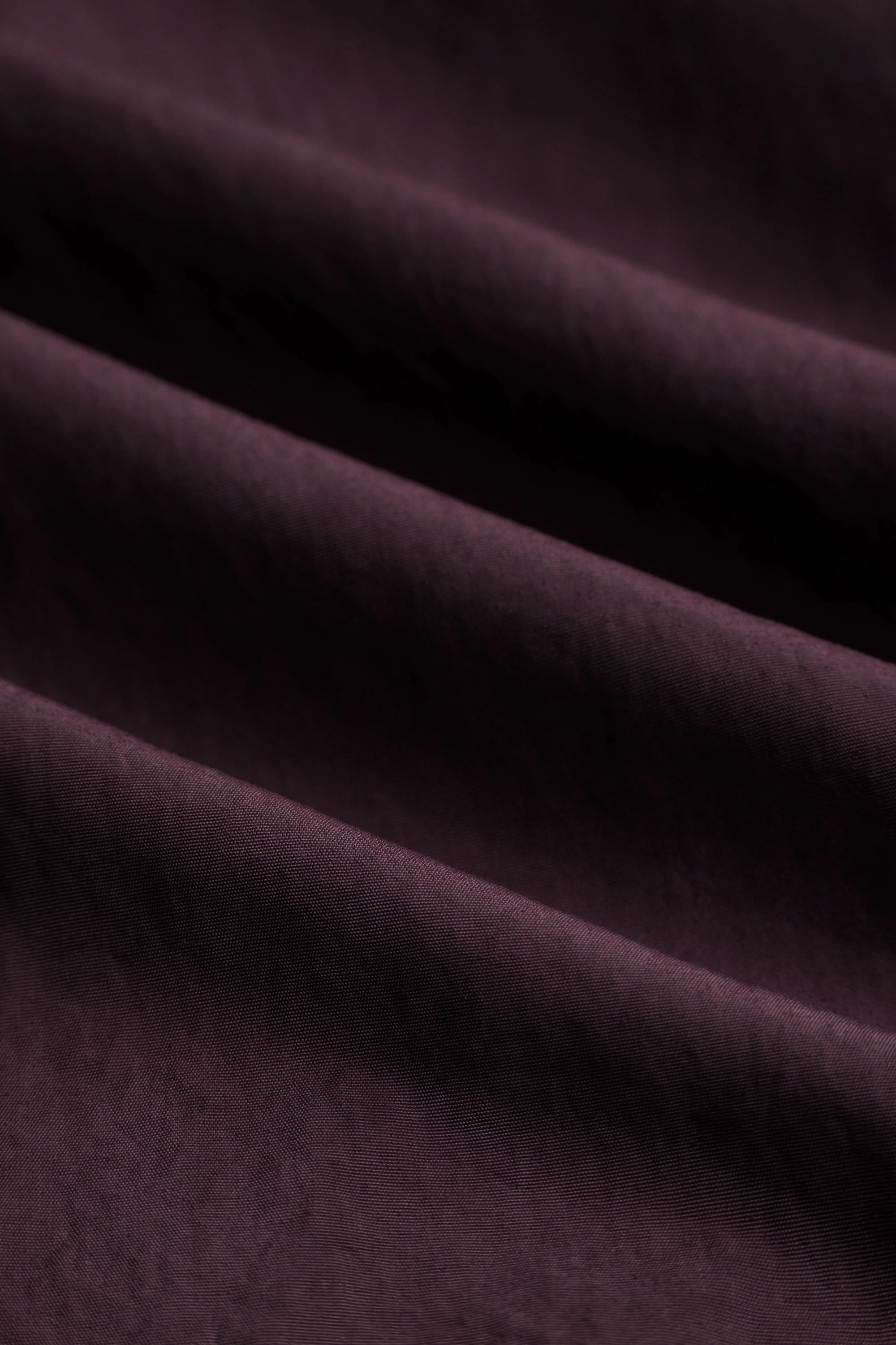 Half-Zip Nylon Windbreaker, Blackberry - Image 7