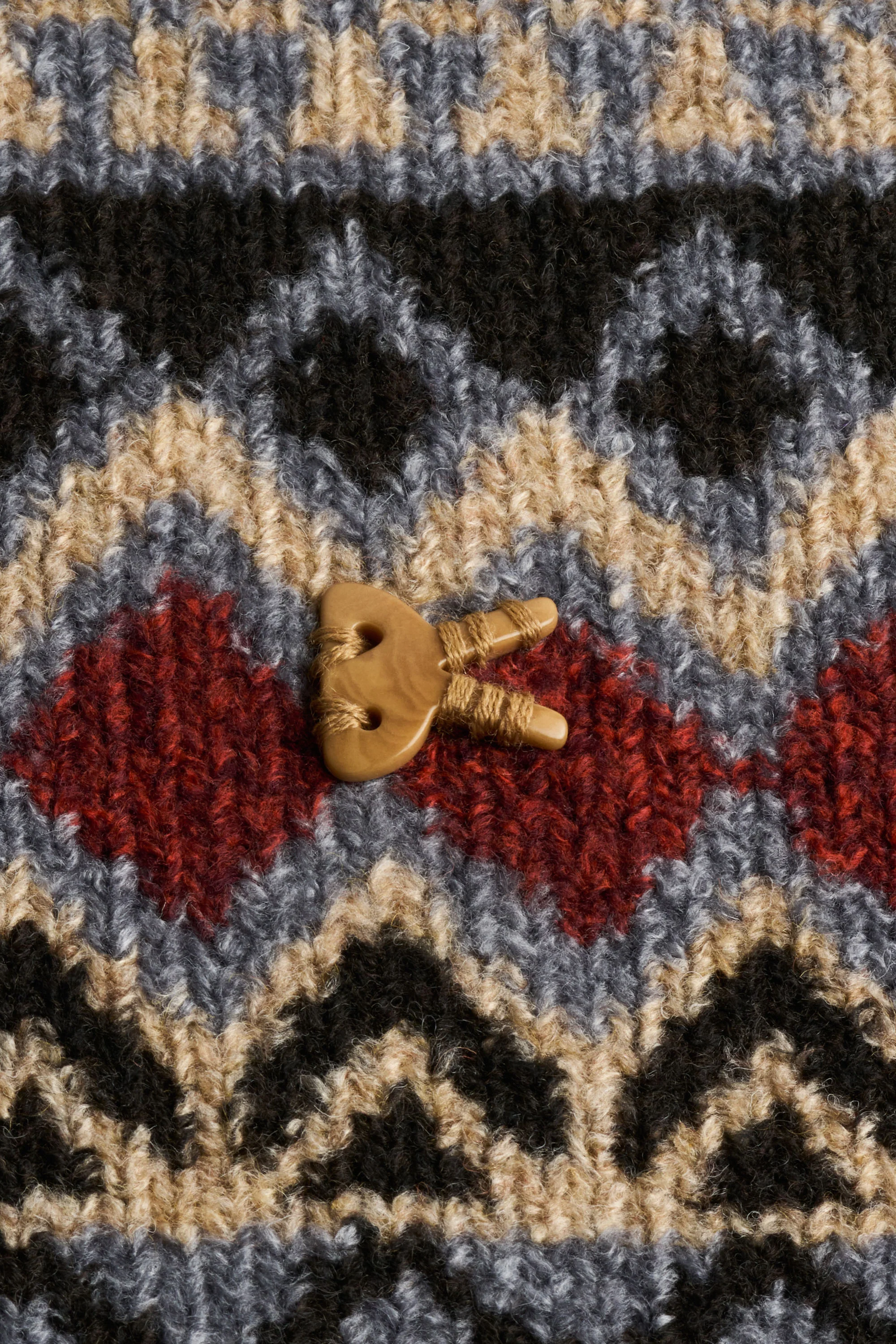 Jacquard Knit Crew Neck, Fair Isle - Image 5