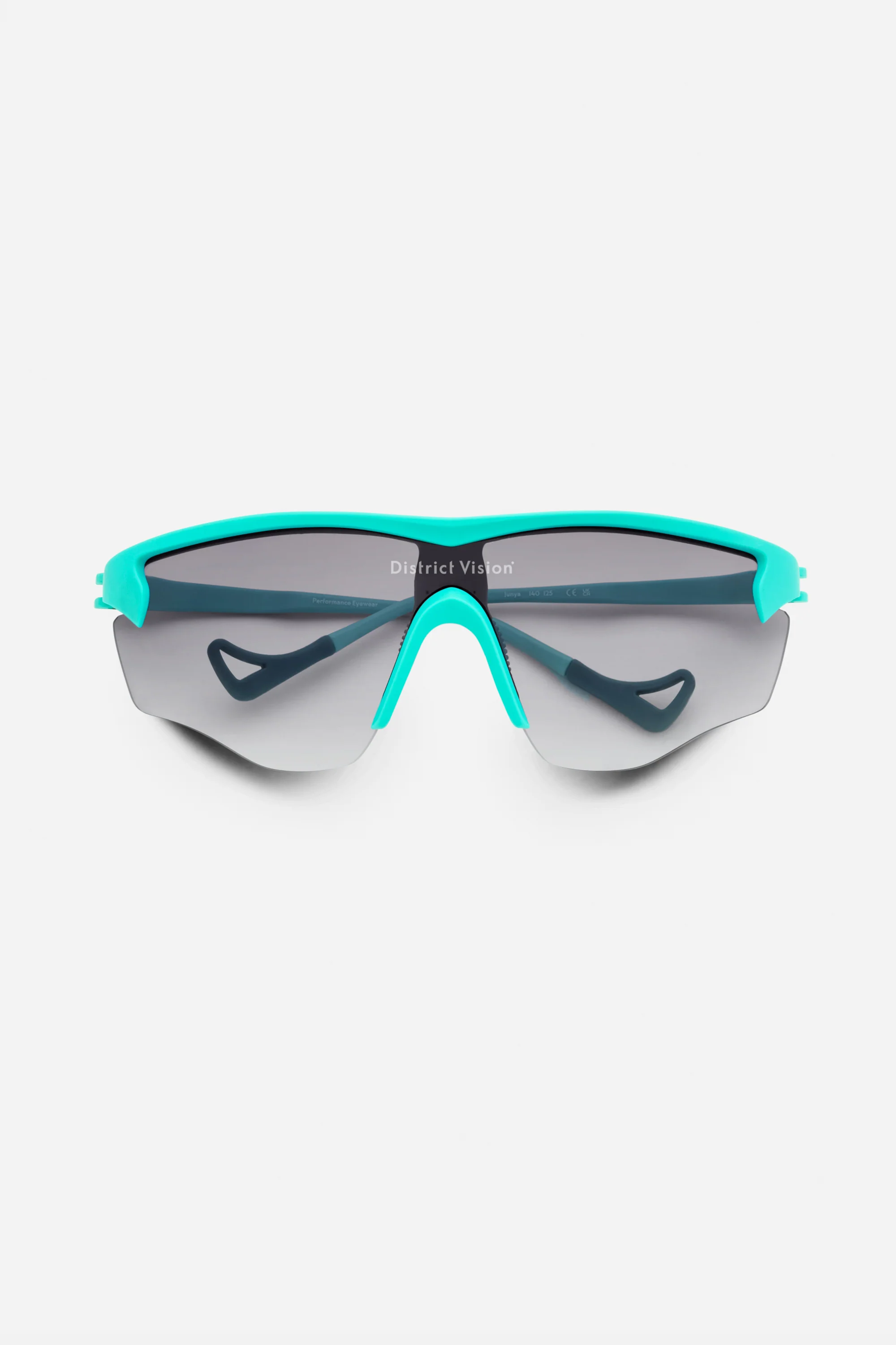 Junya Racer Turquoise, D+ Gray Gradient