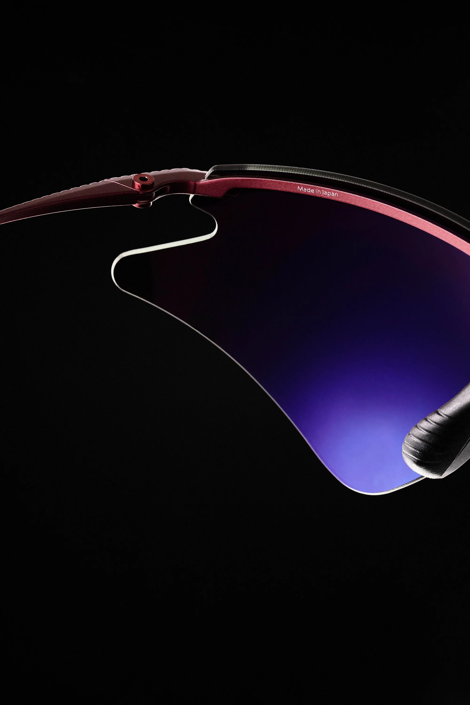 Kohei Aero Blade Ti Oxblood, D+ Blue Mirror - Image 6