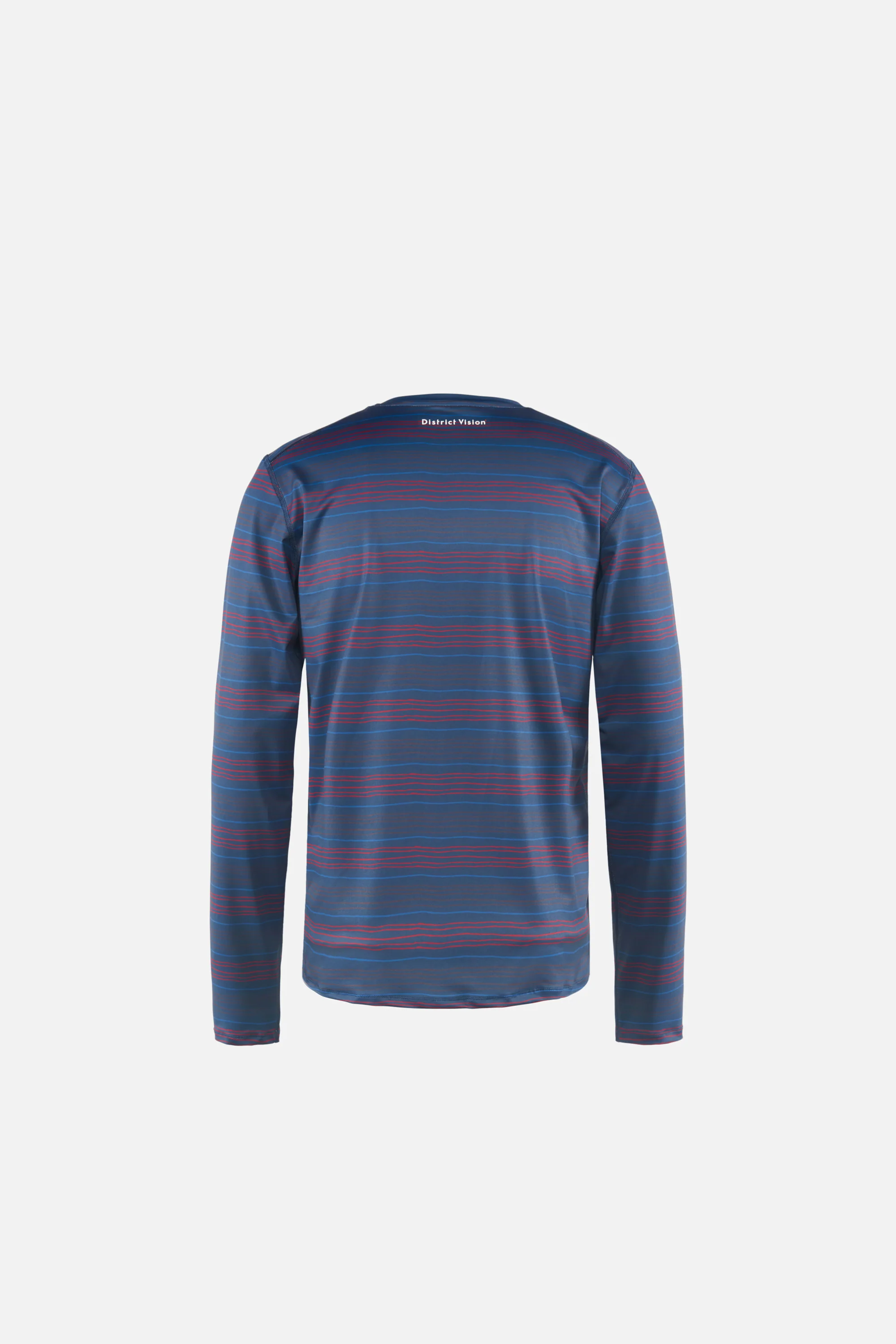 Lightweight Long Sleeve Graphic Tee, Micro Stripes - Image 2