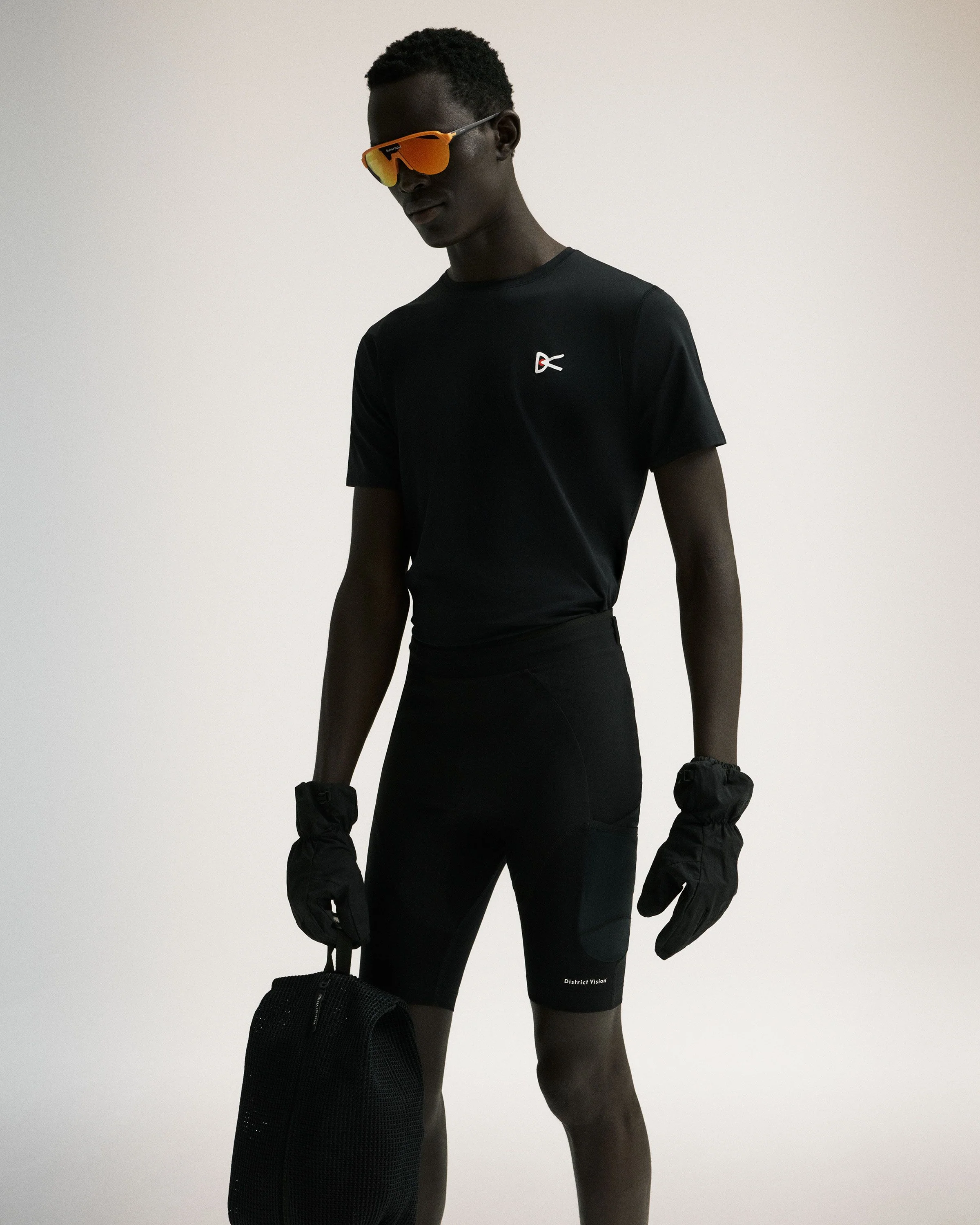 Lightweight Short Sleeve Tee, Black - Image 3