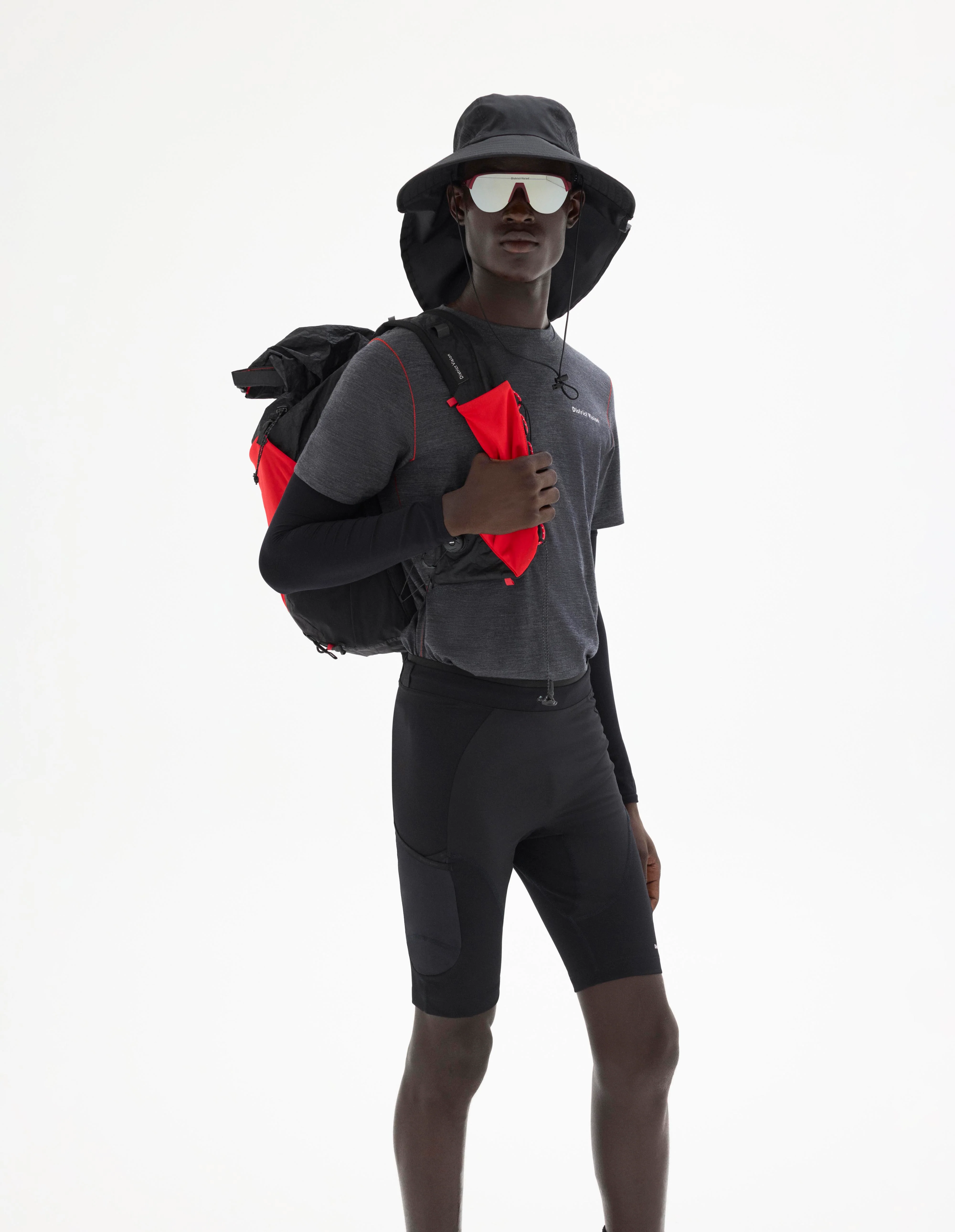 Merino Short Sleeve Tee, Dark Melange - Image 3