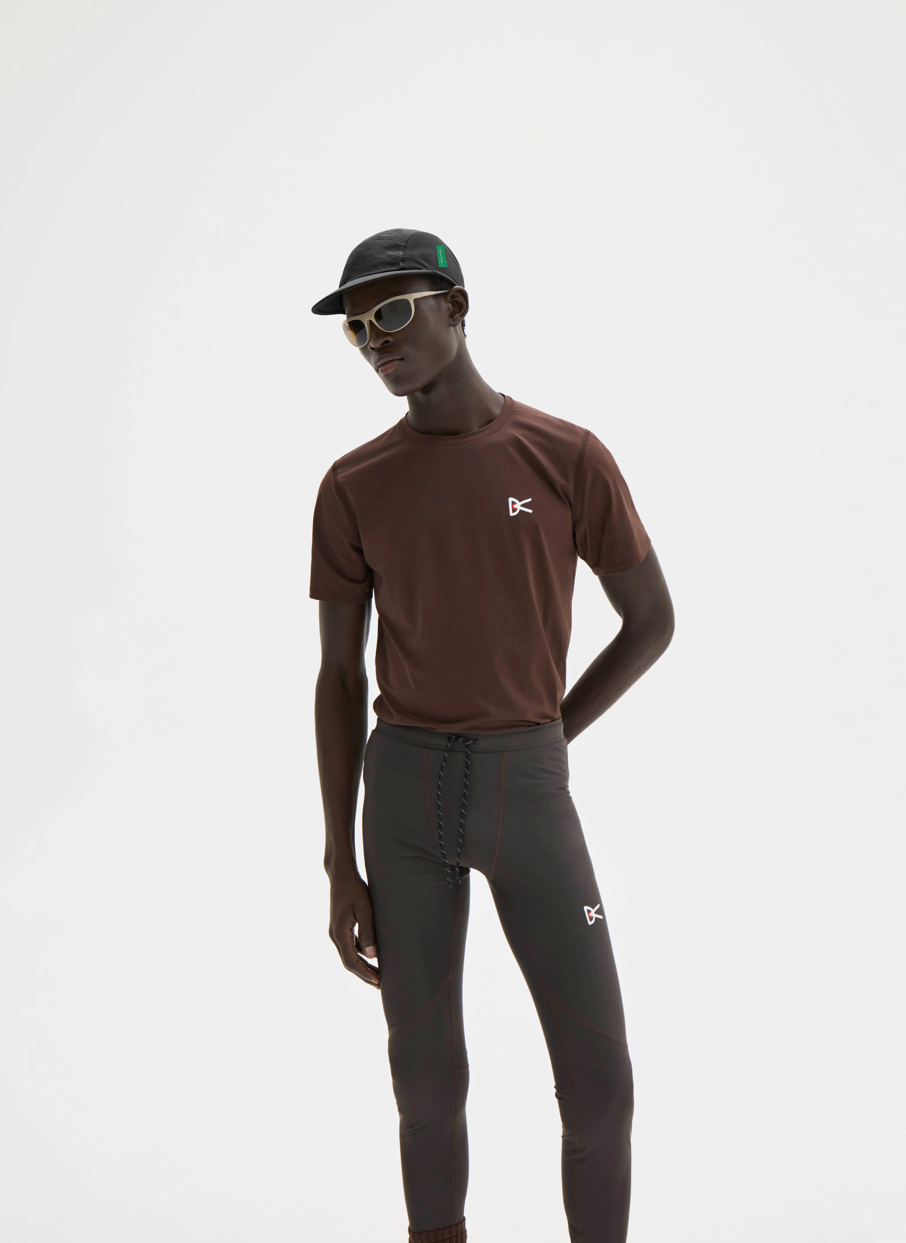 Performance Paneled Mesh Hat, Black - Image 3