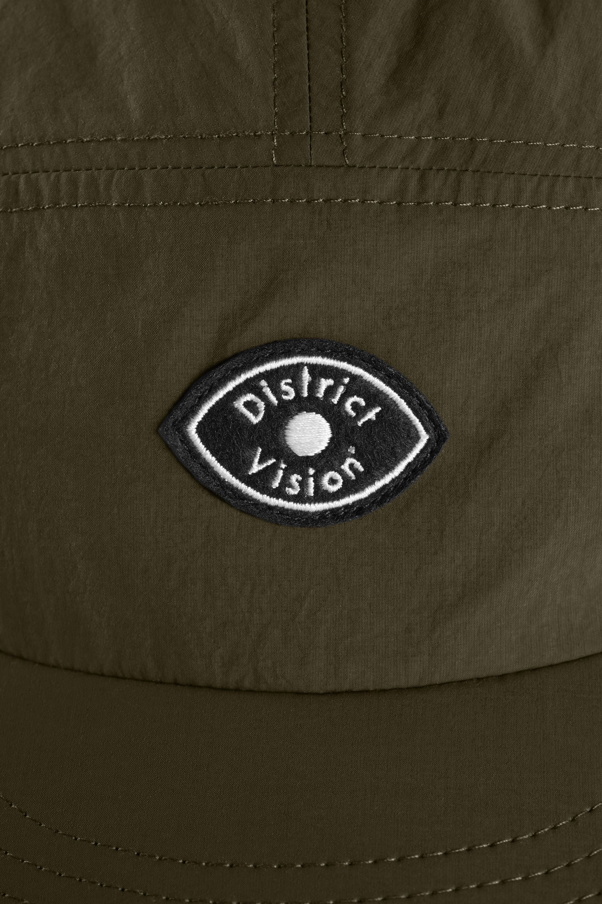 Performance Paneled Mesh Hat, Olive - Image 3