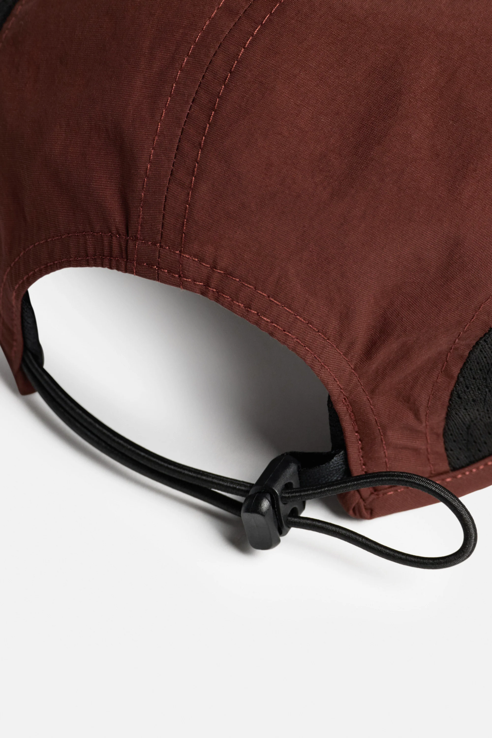 Performance Paneled Mesh Hat, Terracotta - Image 2