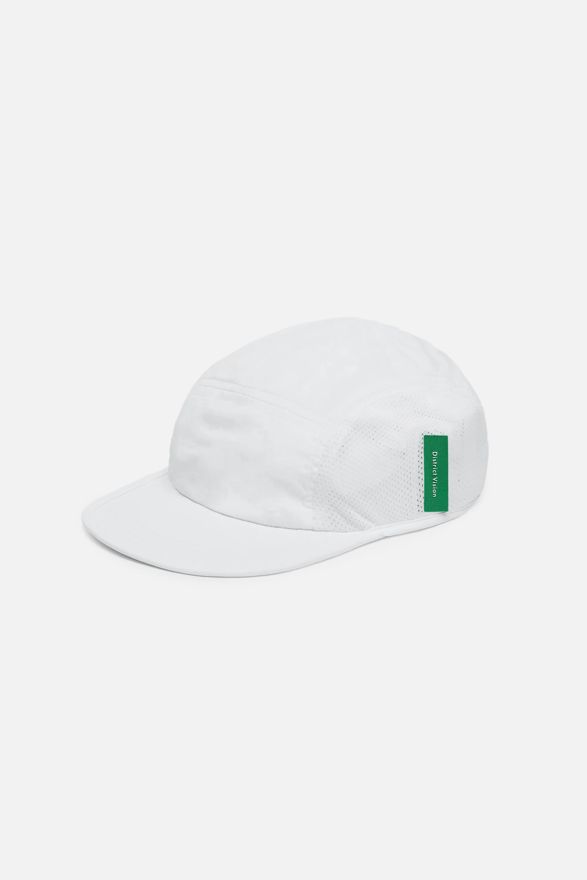Performance Paneled Mesh Hat, White