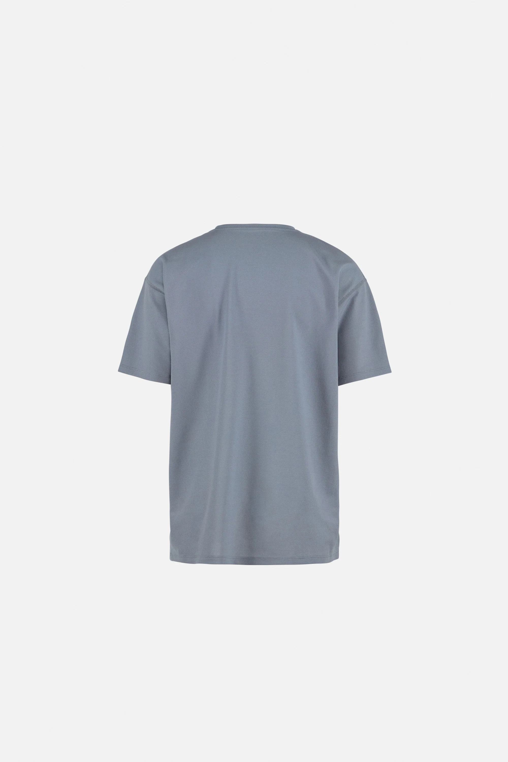Quick-Dry Boxy Short Sleeve Tee, Cold Water - Image 2