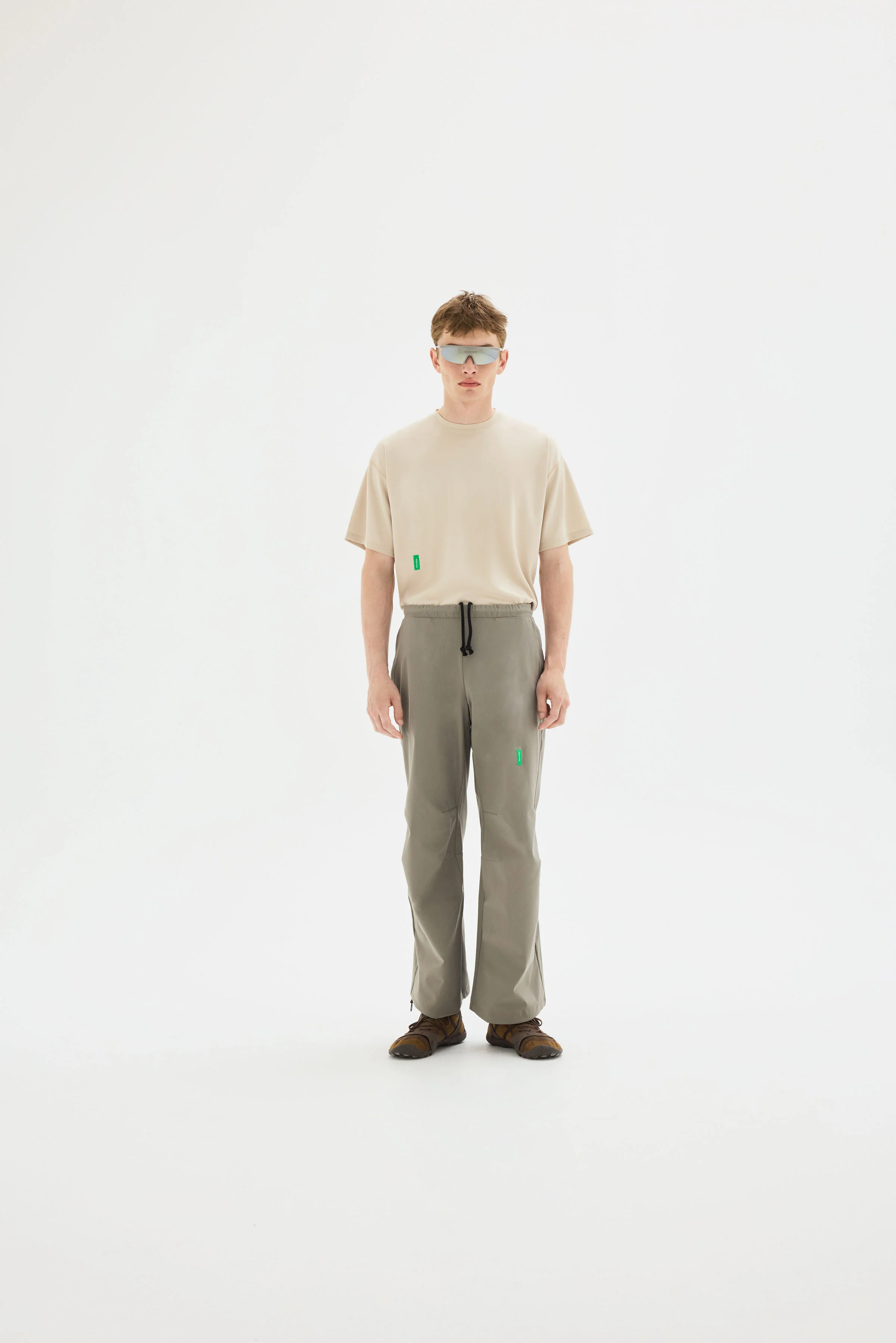 Quick-Dry Boxy Short Sleeve Tee, Off White - Image 3