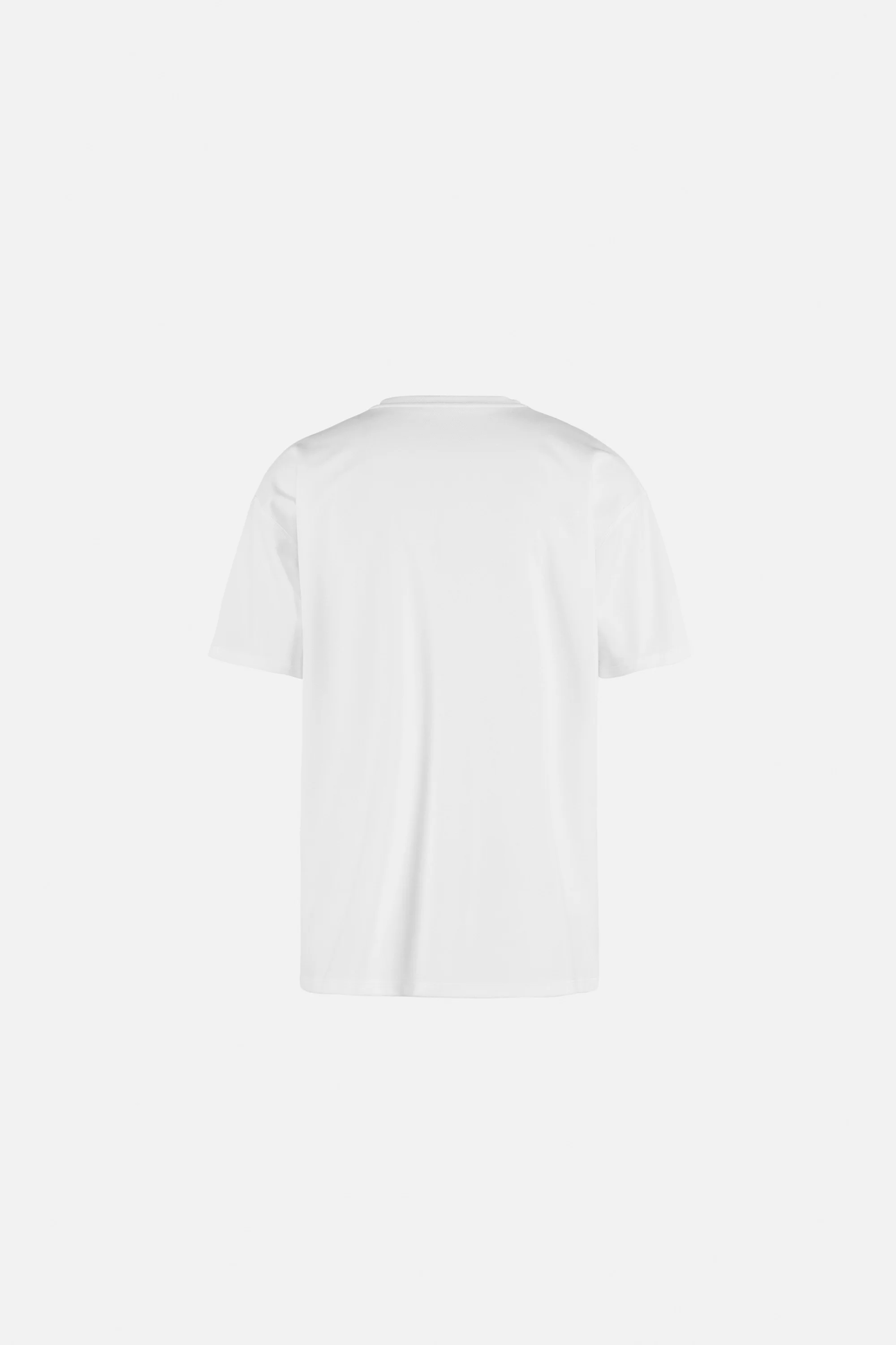 Quick-Dry Boxy Short Sleeve Tee, White - Image 2