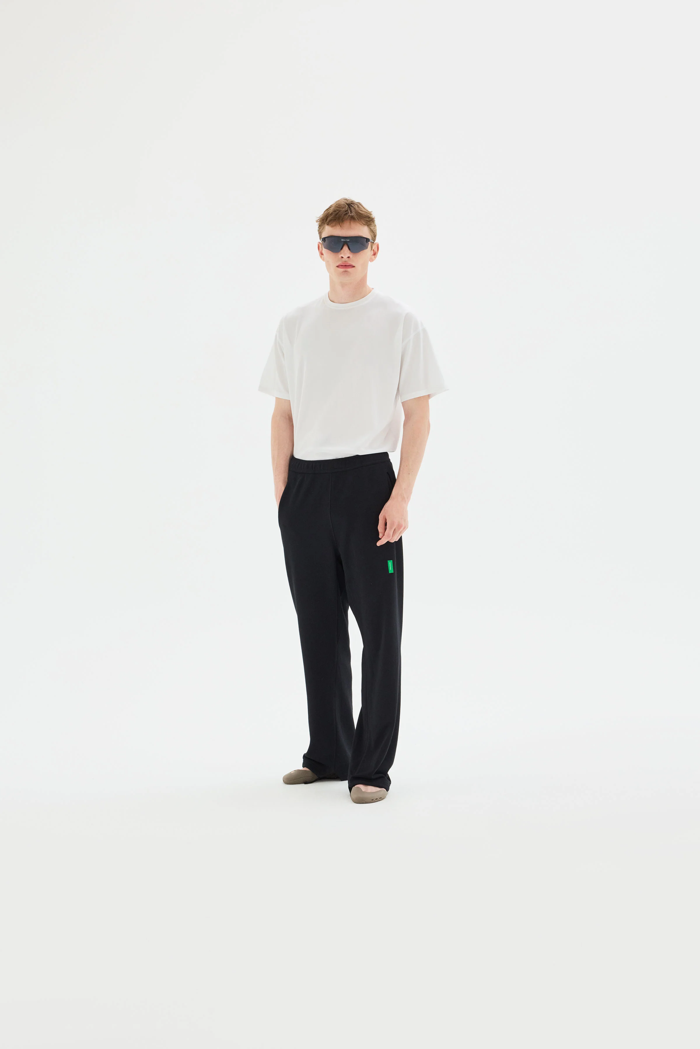 Quick-Dry Boxy Short Sleeve Tee, White - Image 3
