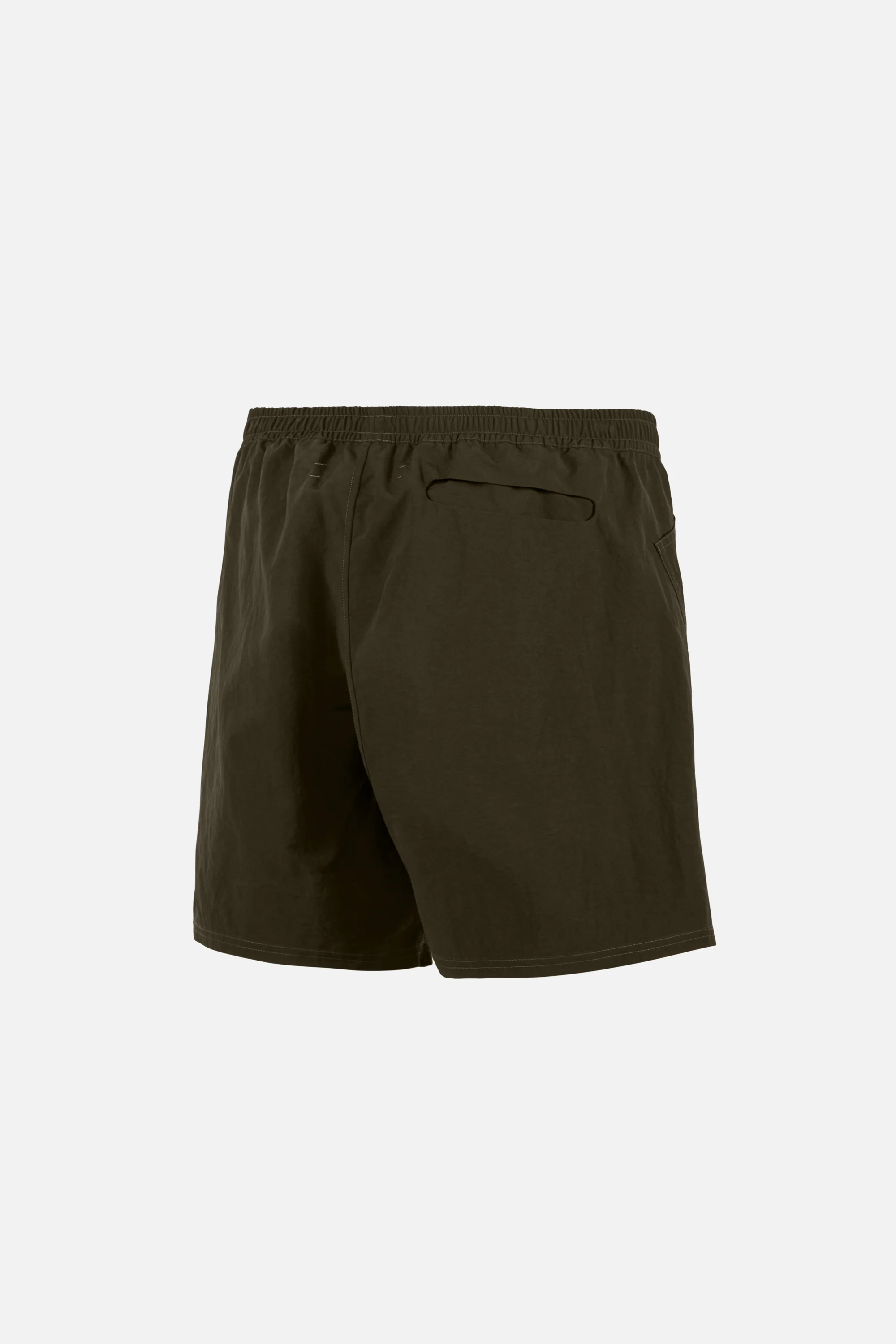 Taslan Nylon Shorts, Moss - Image 2