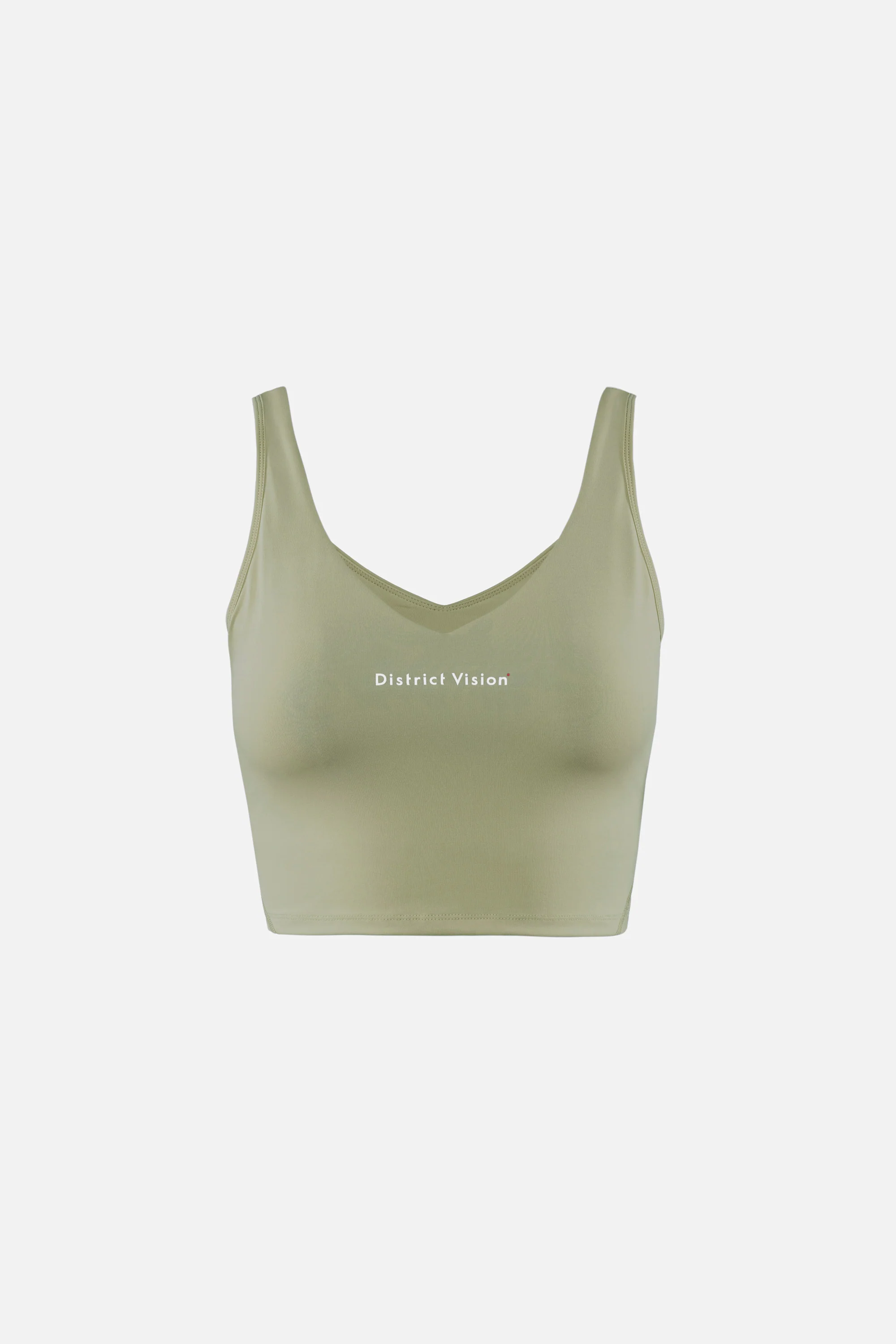 Twin Layer Long Line Bra, Ash