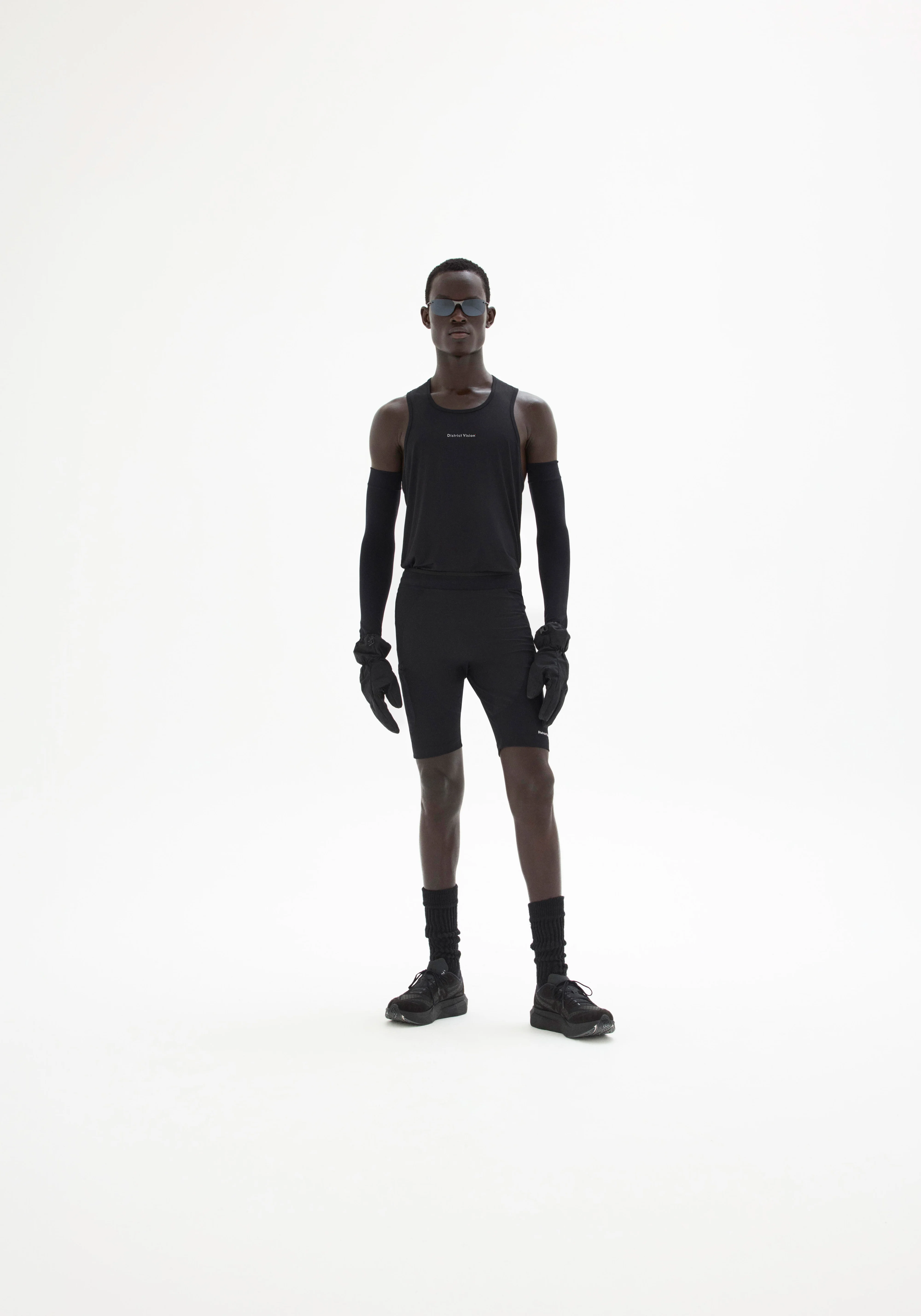 Ultralight Aloe Singlet, Black Wordmark - Image 3